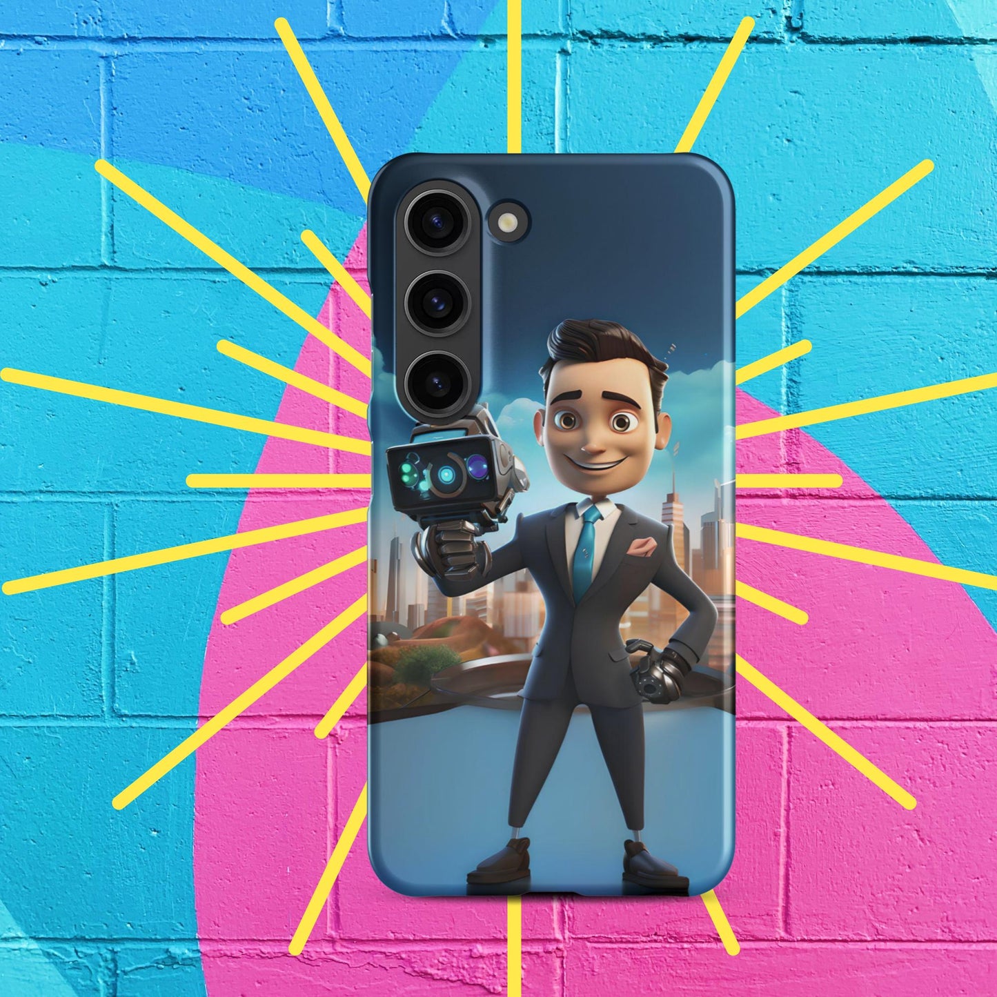 Robo-Rizzo the Roving WeatherBot Snap case for Samsung®
