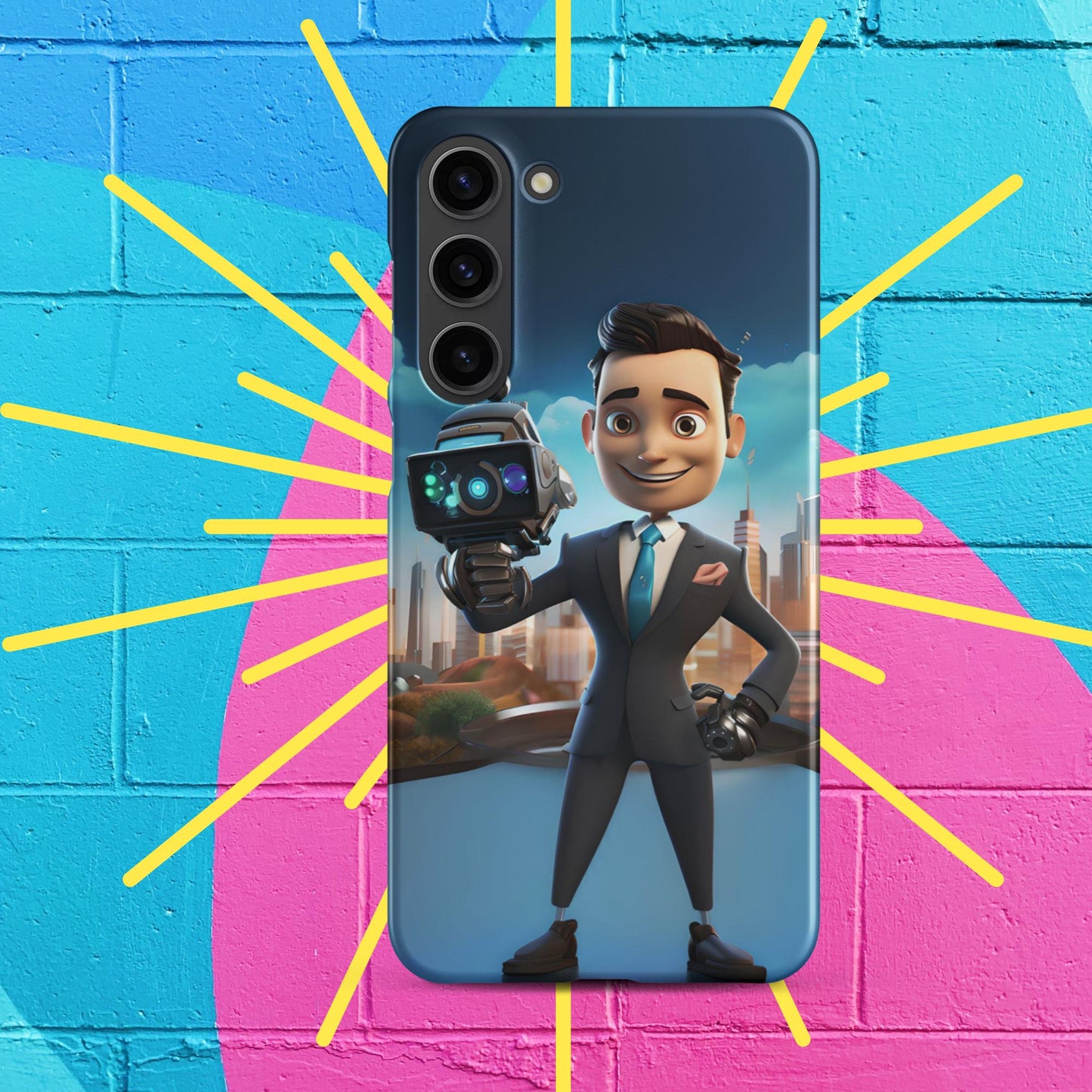 Robo-Rizzo the Roving WeatherBot Snap case for Samsung®
