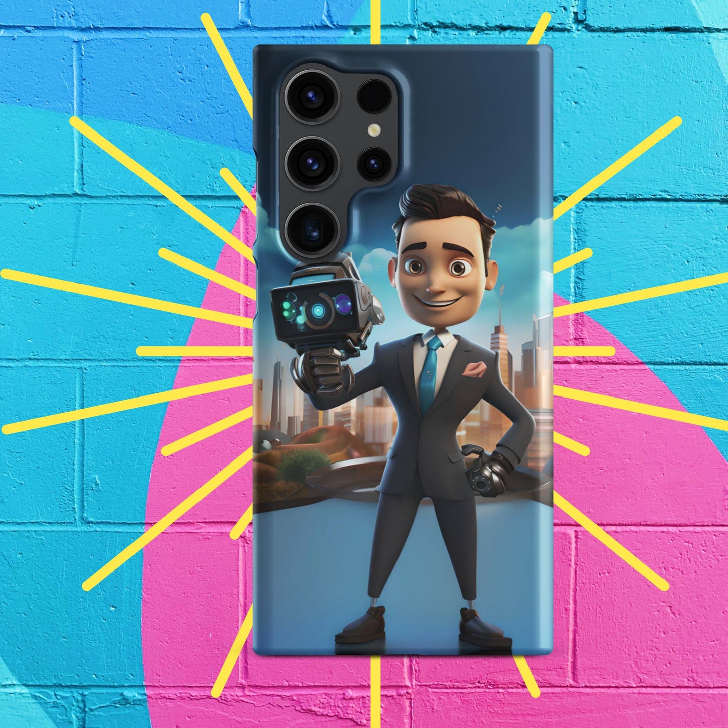 Robo-Rizzo the Roving WeatherBot Snap case for Samsung®