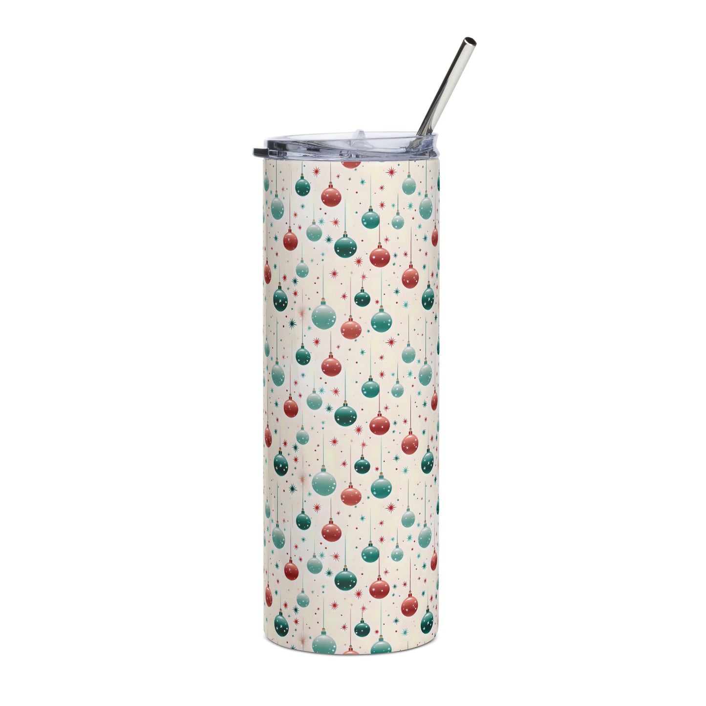 Holiday Ornaments Stainless Steel Tumbler