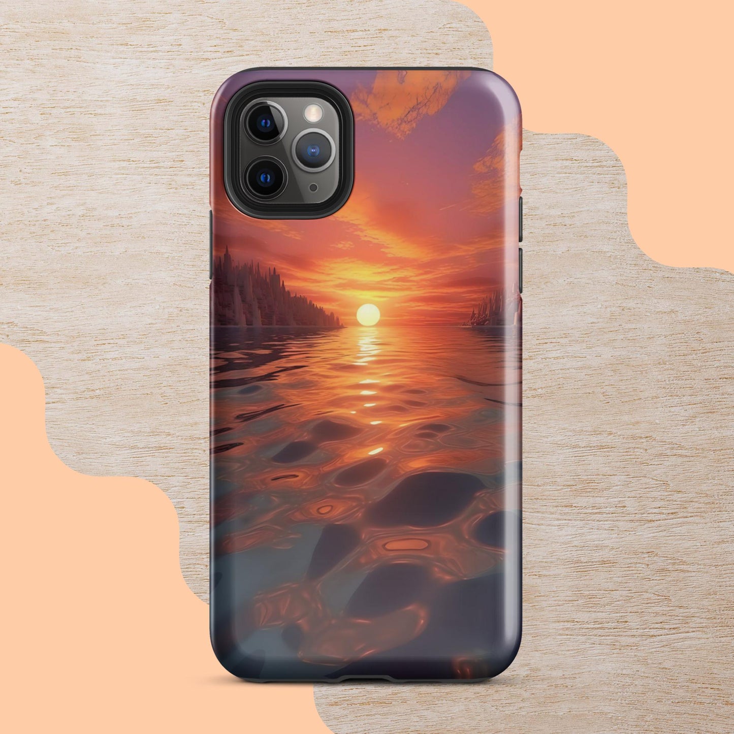 Sunset on the Water Tough Case for iPhone®