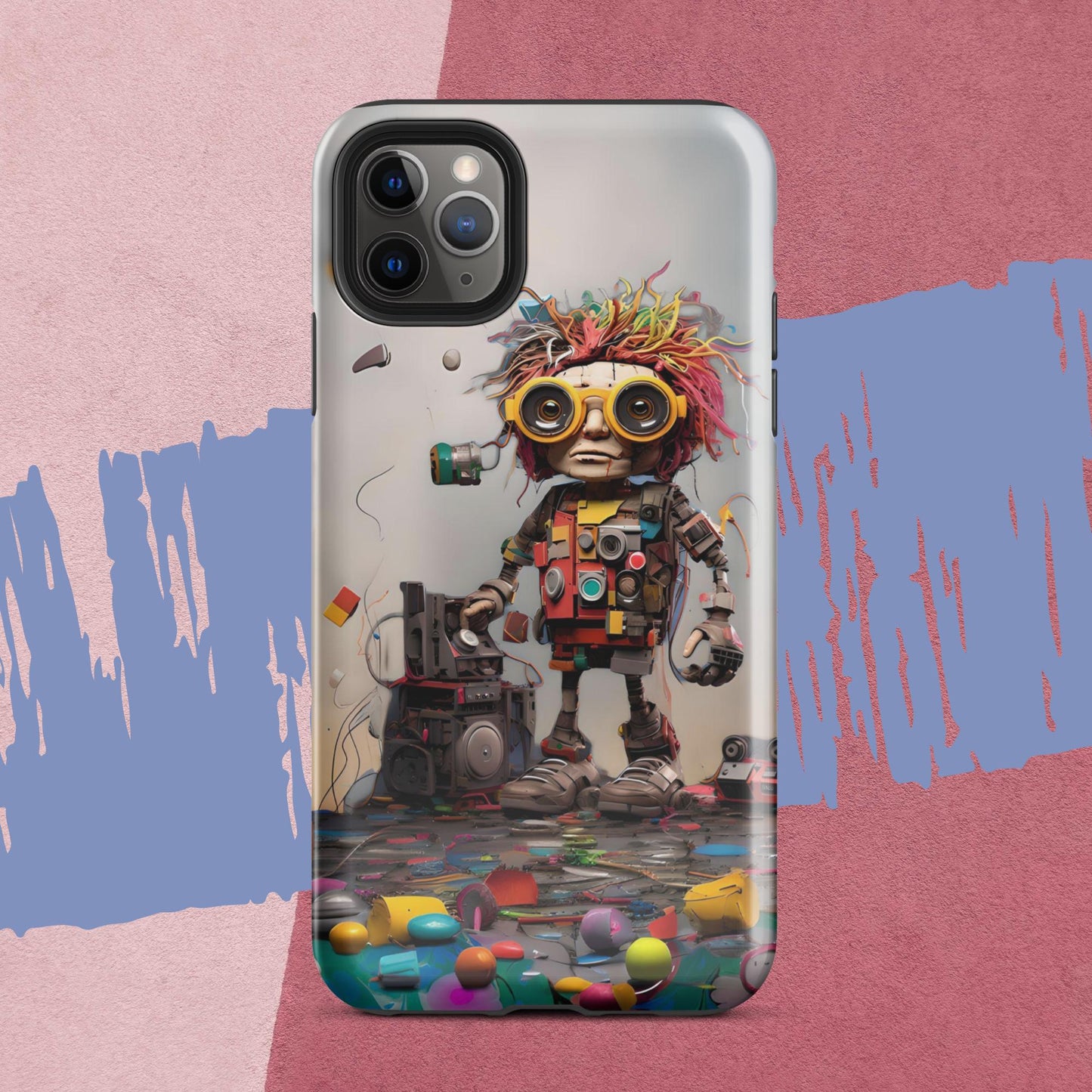 Robo-Rosie the ArtBot Tough Case for iPhone®