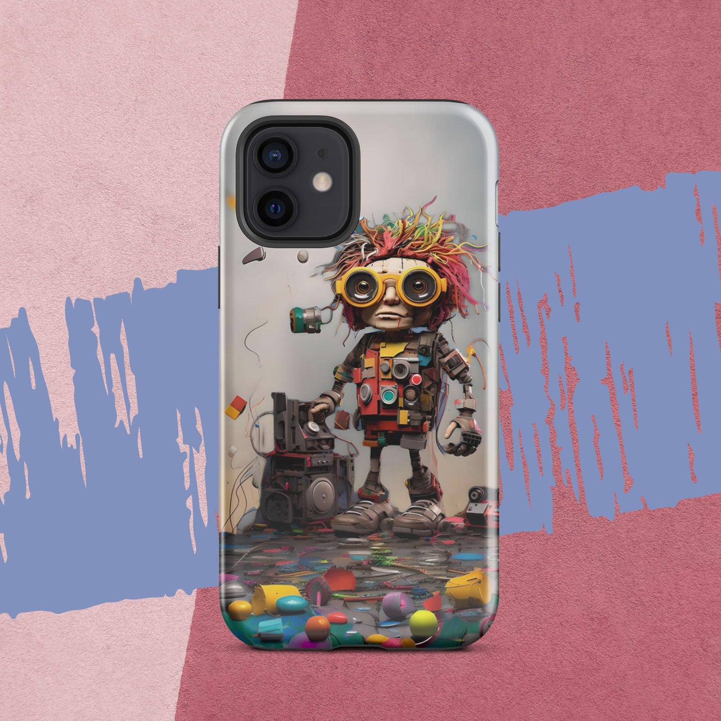 Robo-Rosie the ArtBot Tough Case for iPhone®