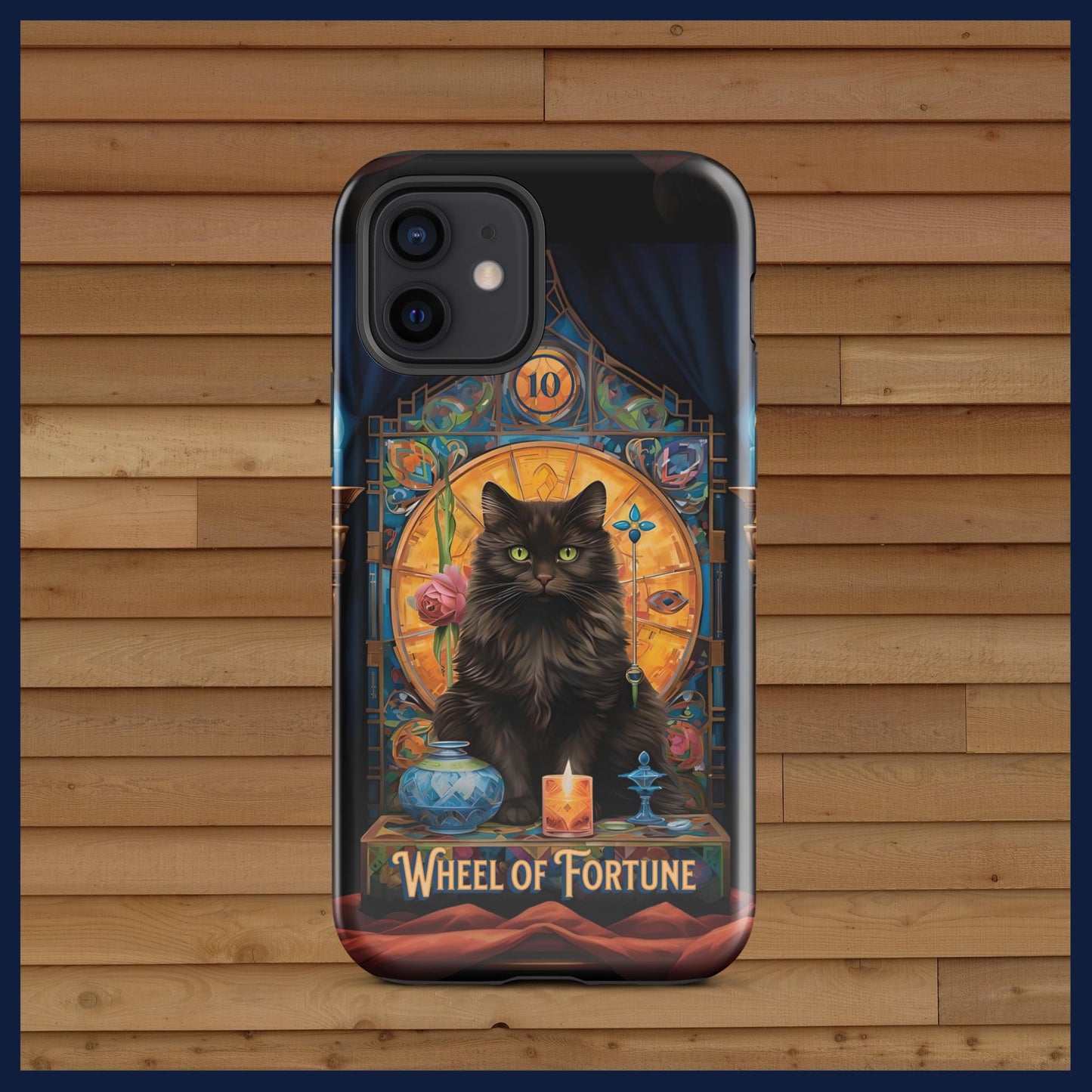 The Wheel of Fortune: Cat's Vision Tarot Card Tough Case for iPhone®