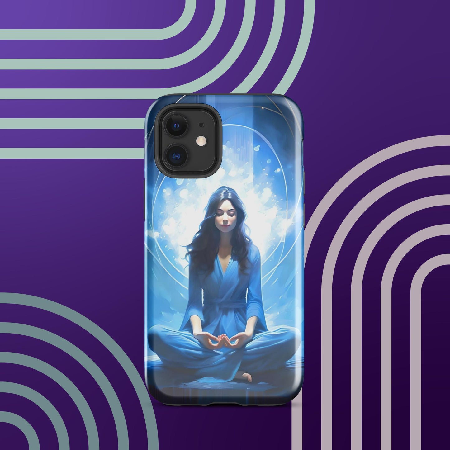Serene Meditation Tough Case for iPhone®