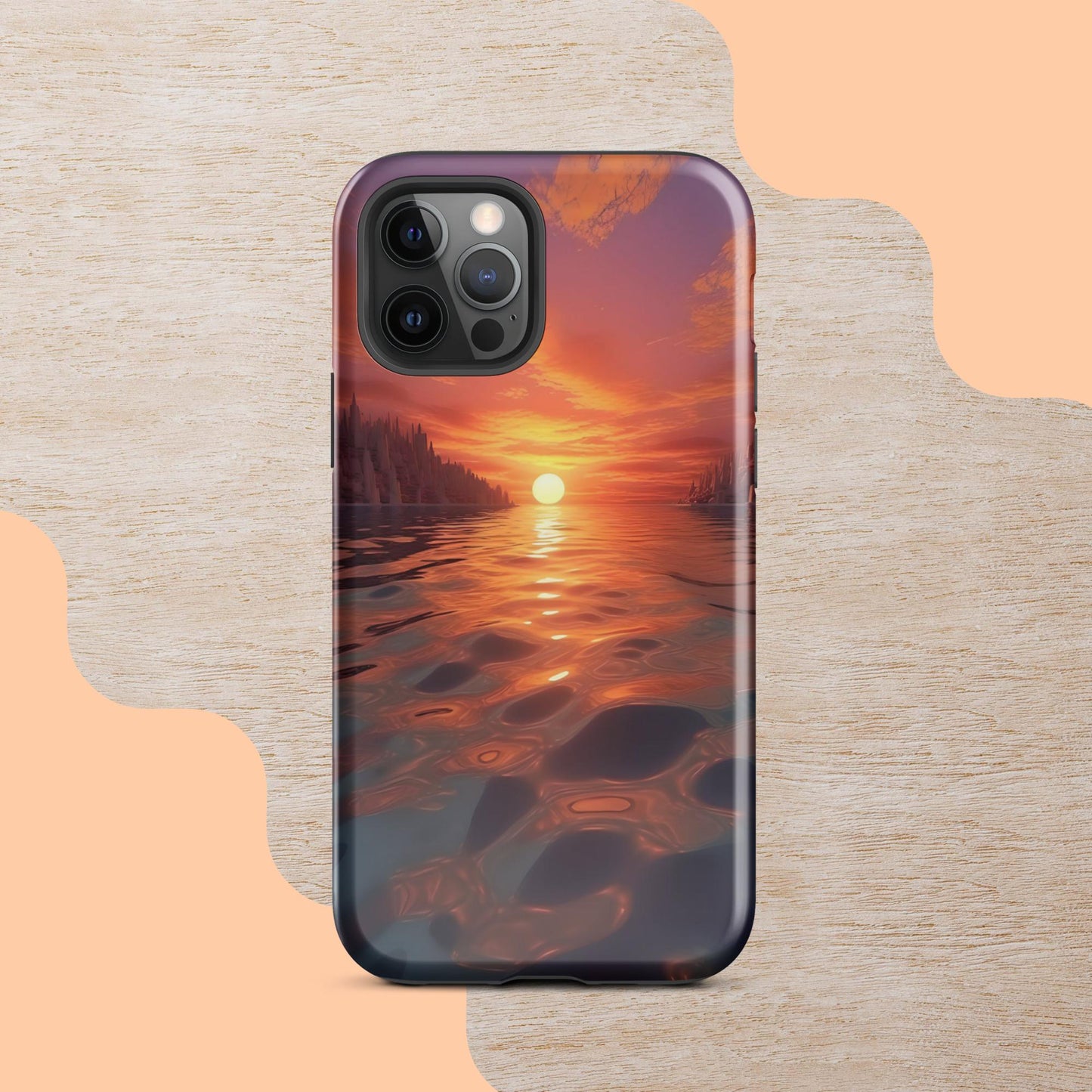 Sunset on the Water Tough Case for iPhone®