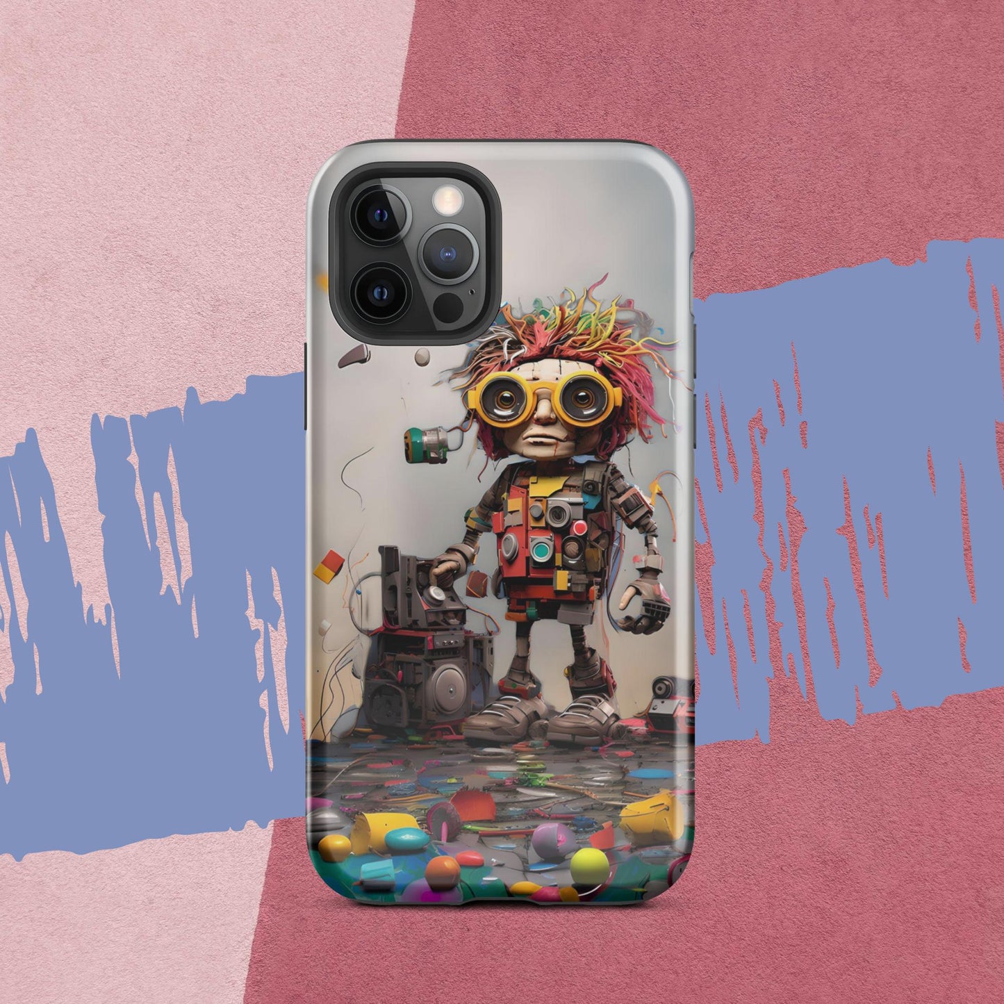 Robo-Rosie the ArtBot Tough Case for iPhone®
