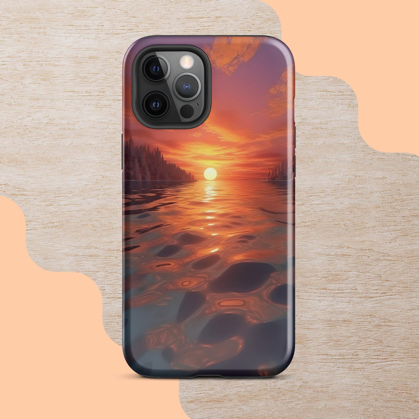 Sunset on the Water Tough Case for iPhone®