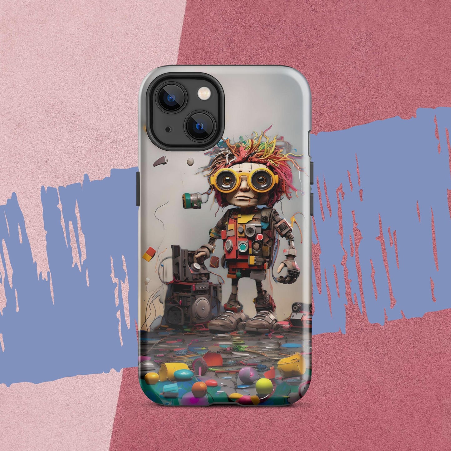 Robo-Rosie the ArtBot Tough Case for iPhone®