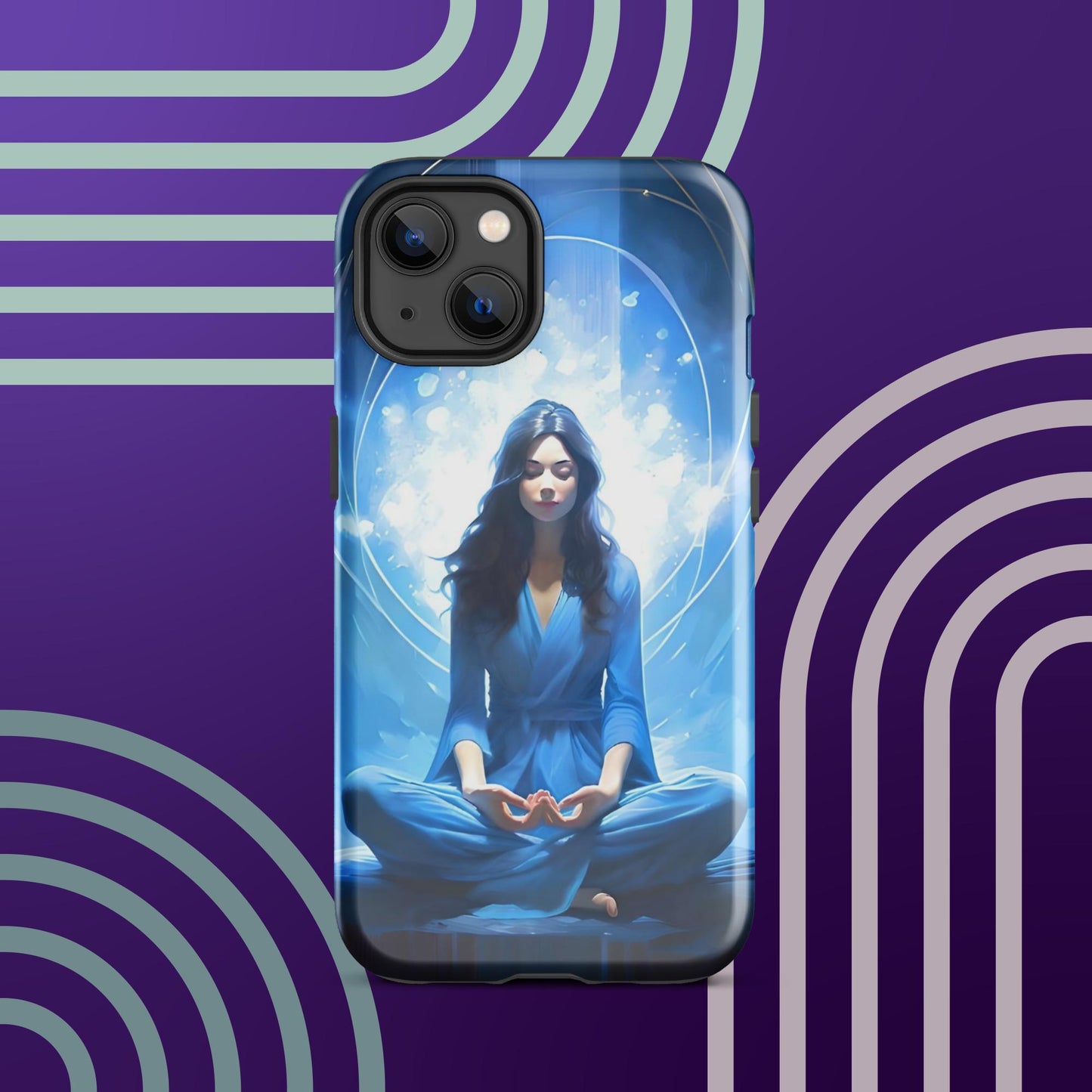Serene Meditation Tough Case for iPhone®