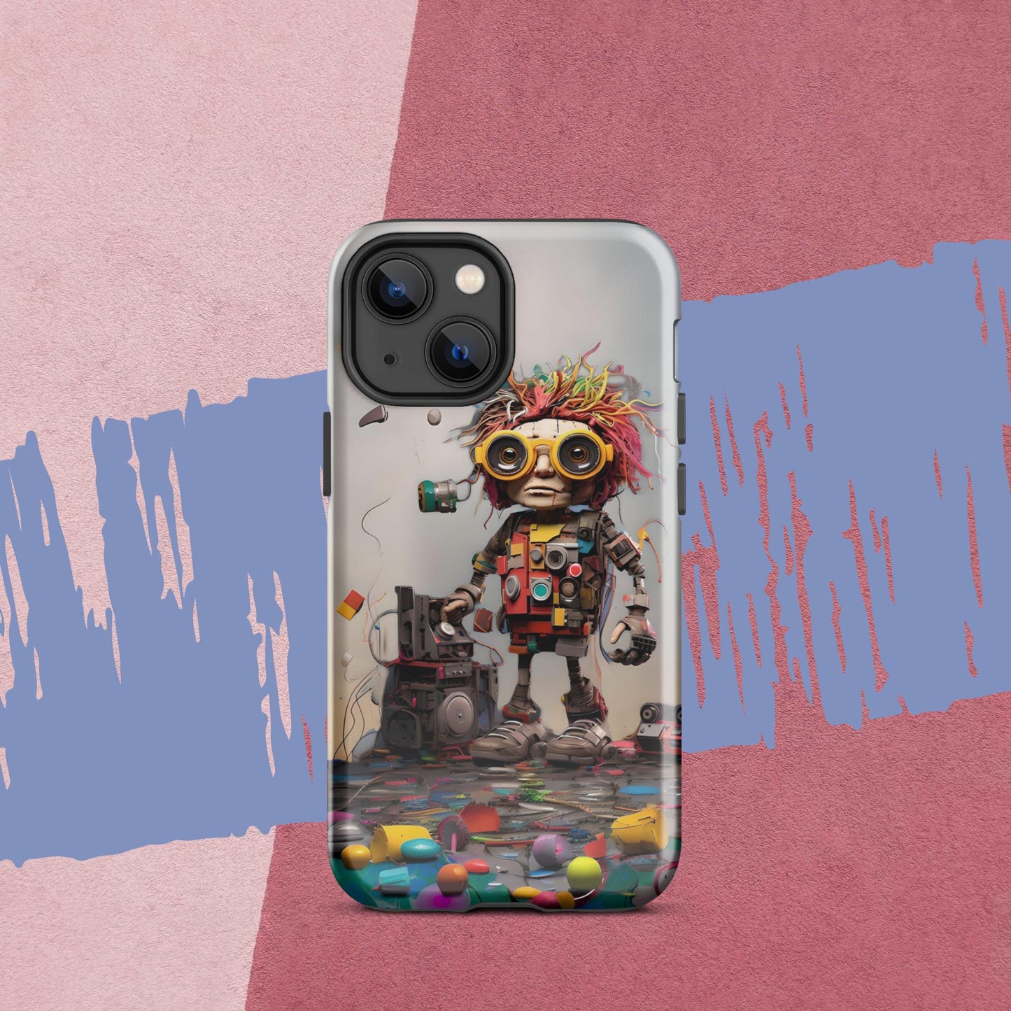 Robo-Rosie the ArtBot Tough Case for iPhone®