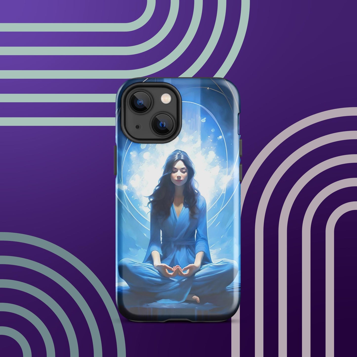 Serene Meditation Tough Case for iPhone®