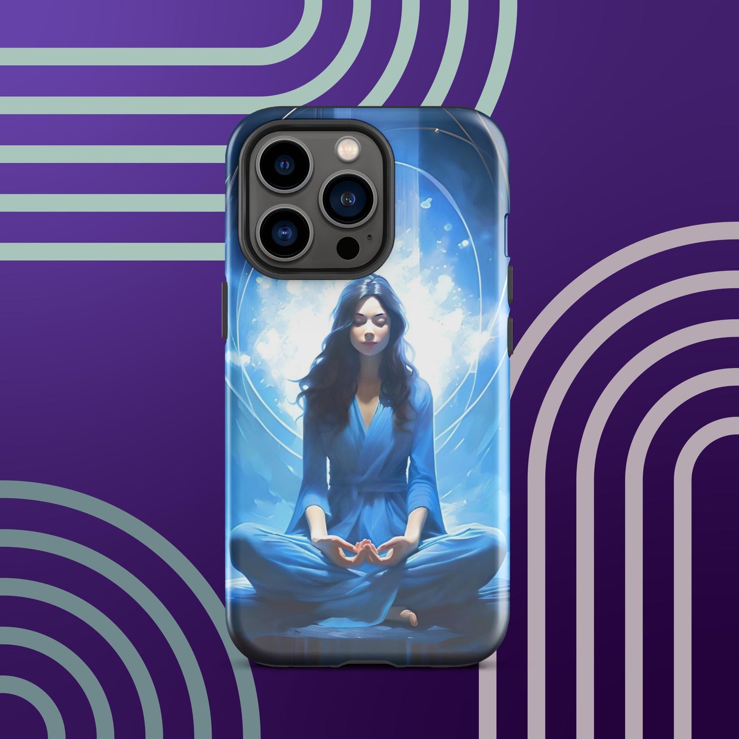 Serene Meditation Tough Case for iPhone®