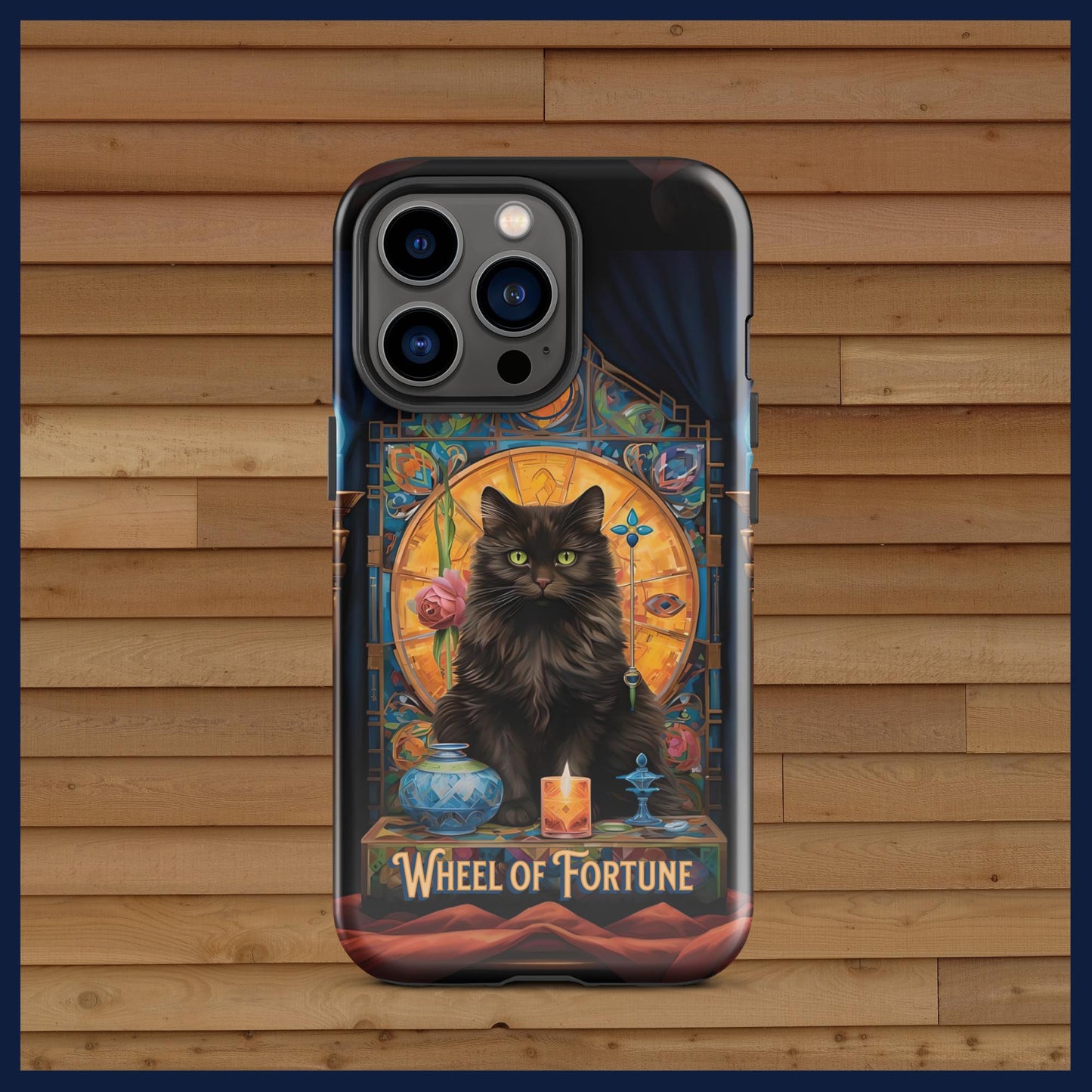 The Wheel of Fortune: Cat's Vision Tarot Card Tough Case for iPhone®