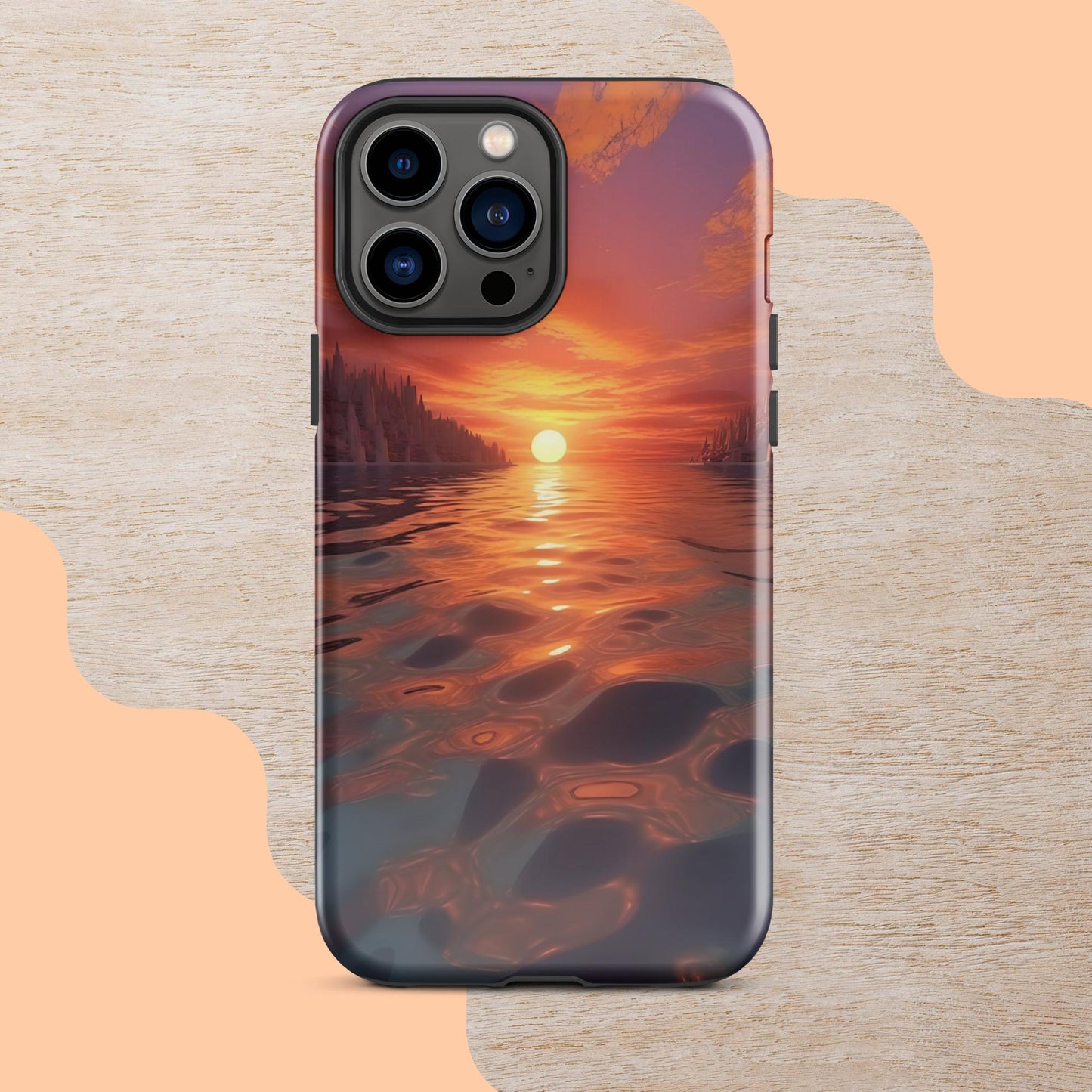 Sunset on the Water Tough Case for iPhone®