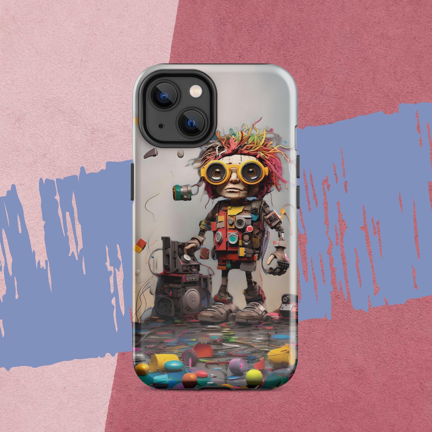 Robo-Rosie the ArtBot Tough Case for iPhone®