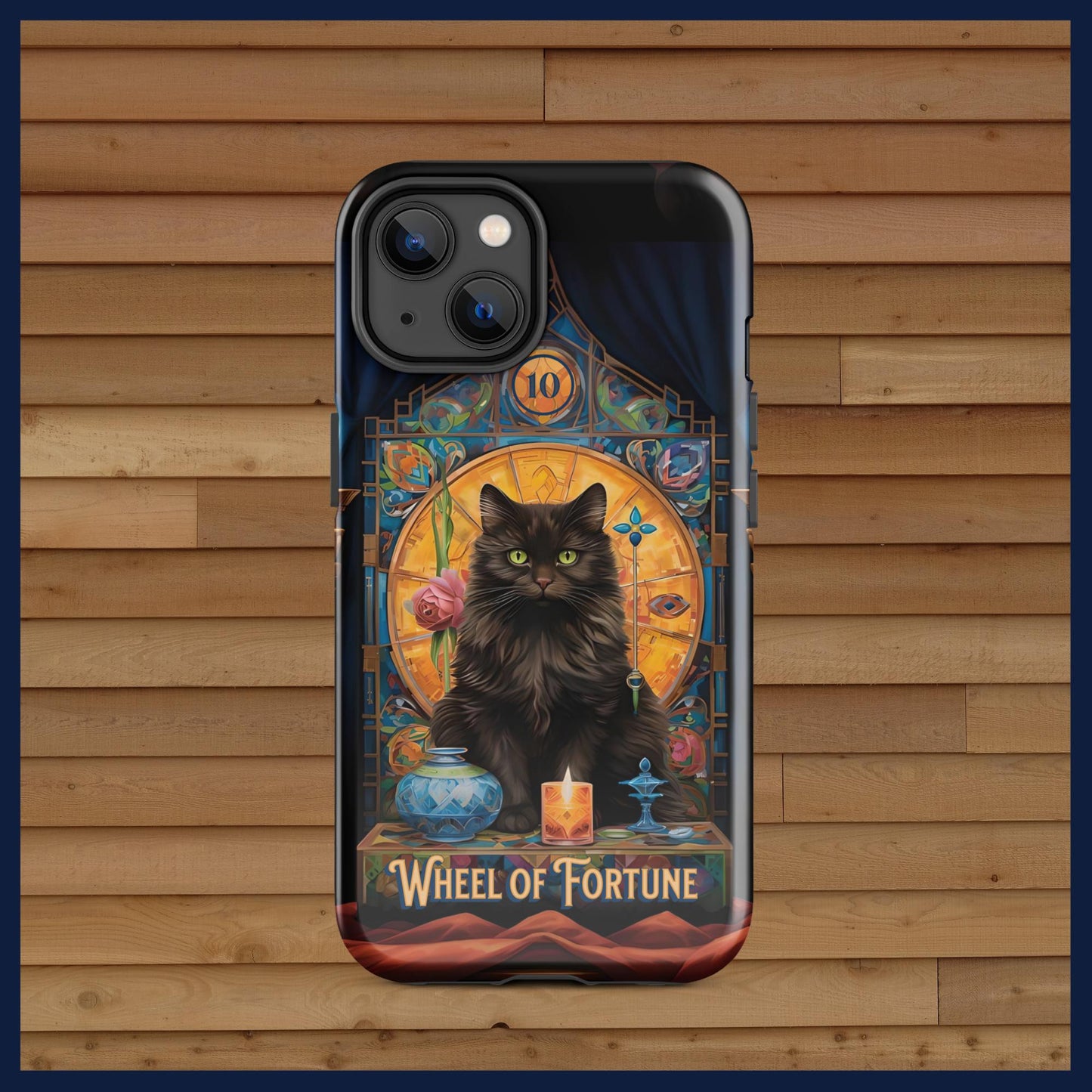 The Wheel of Fortune: Cat's Vision Tarot Card Tough Case for iPhone®
