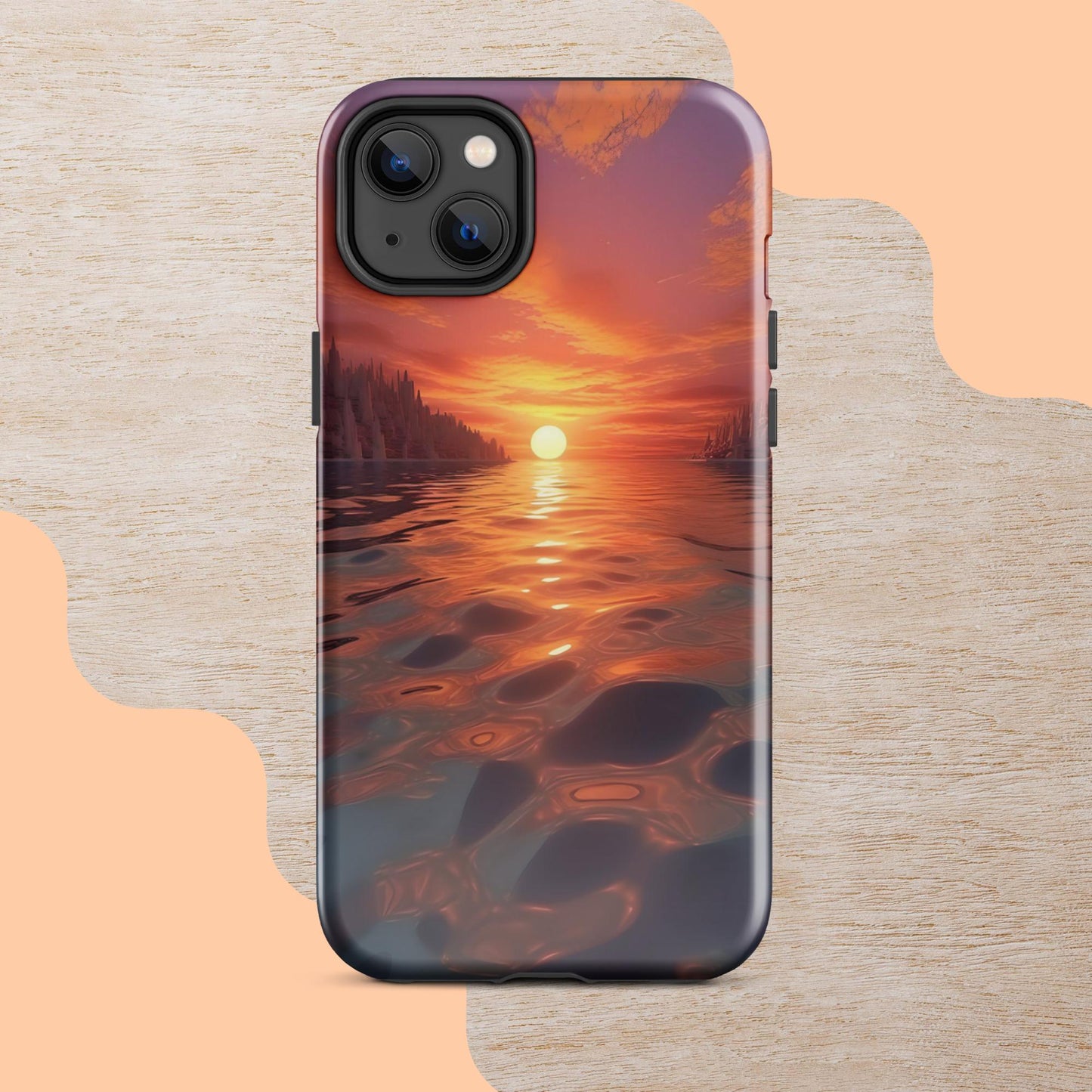 Sunset on the Water Tough Case for iPhone®