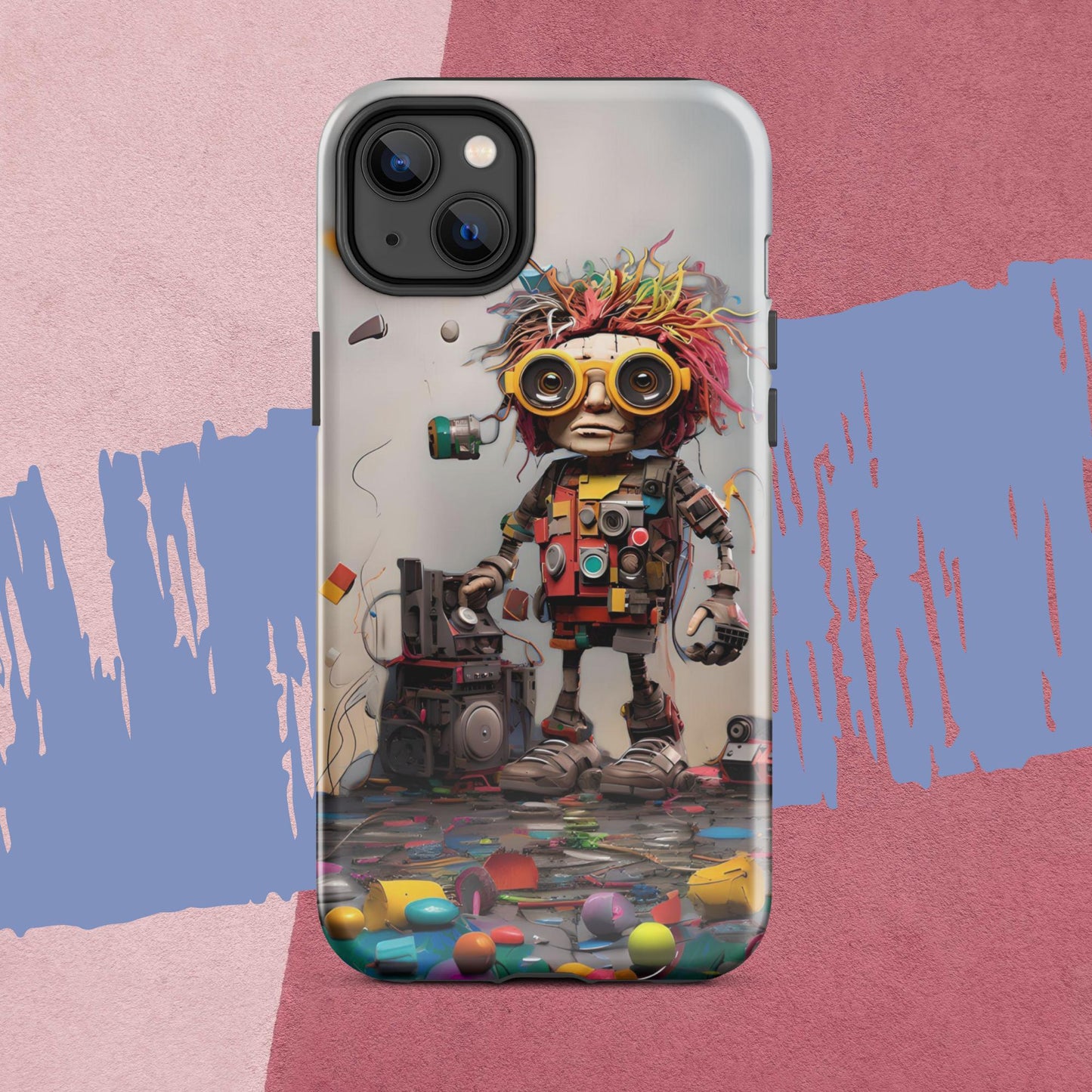 Robo-Rosie the ArtBot Tough Case for iPhone®