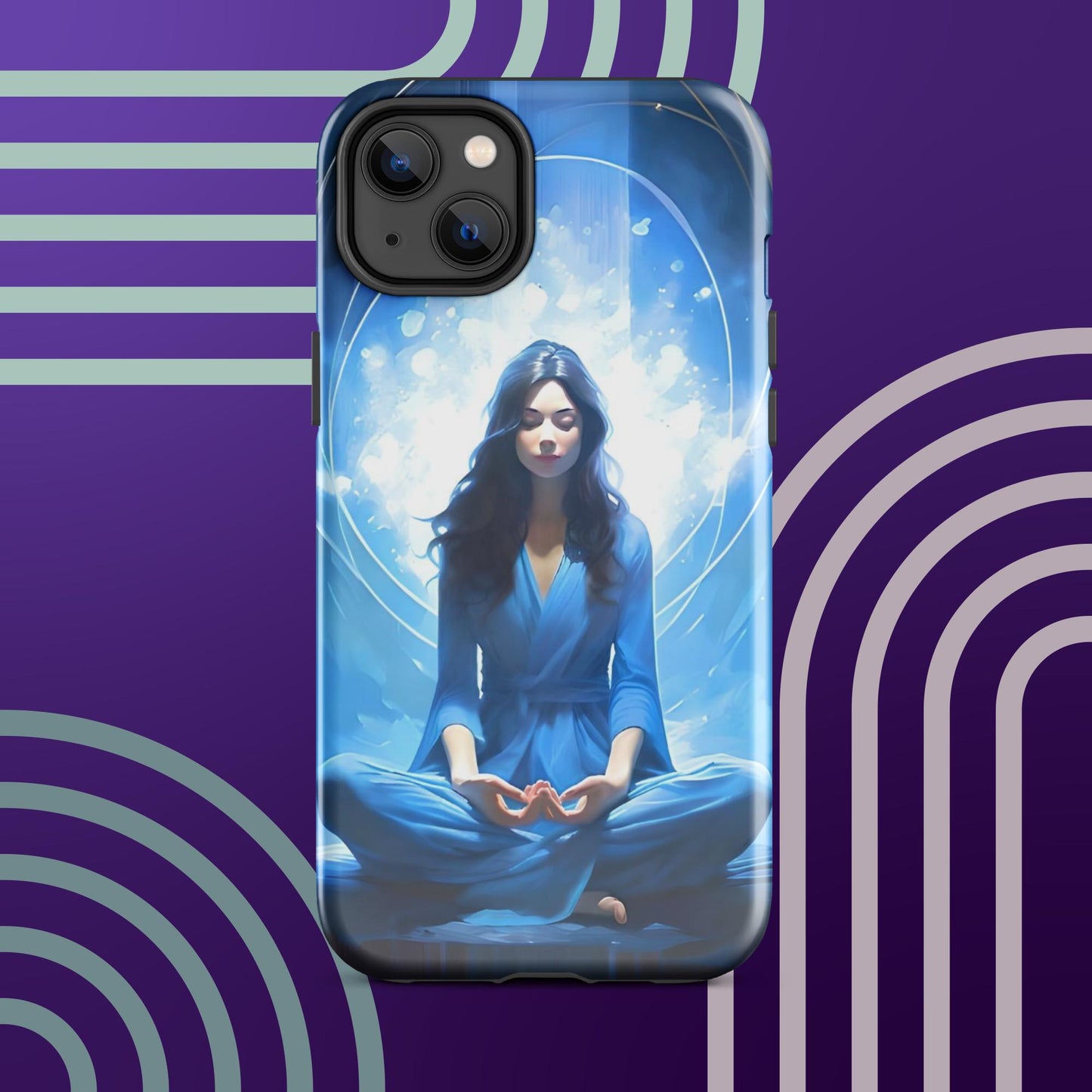 Serene Meditation Tough Case for iPhone®