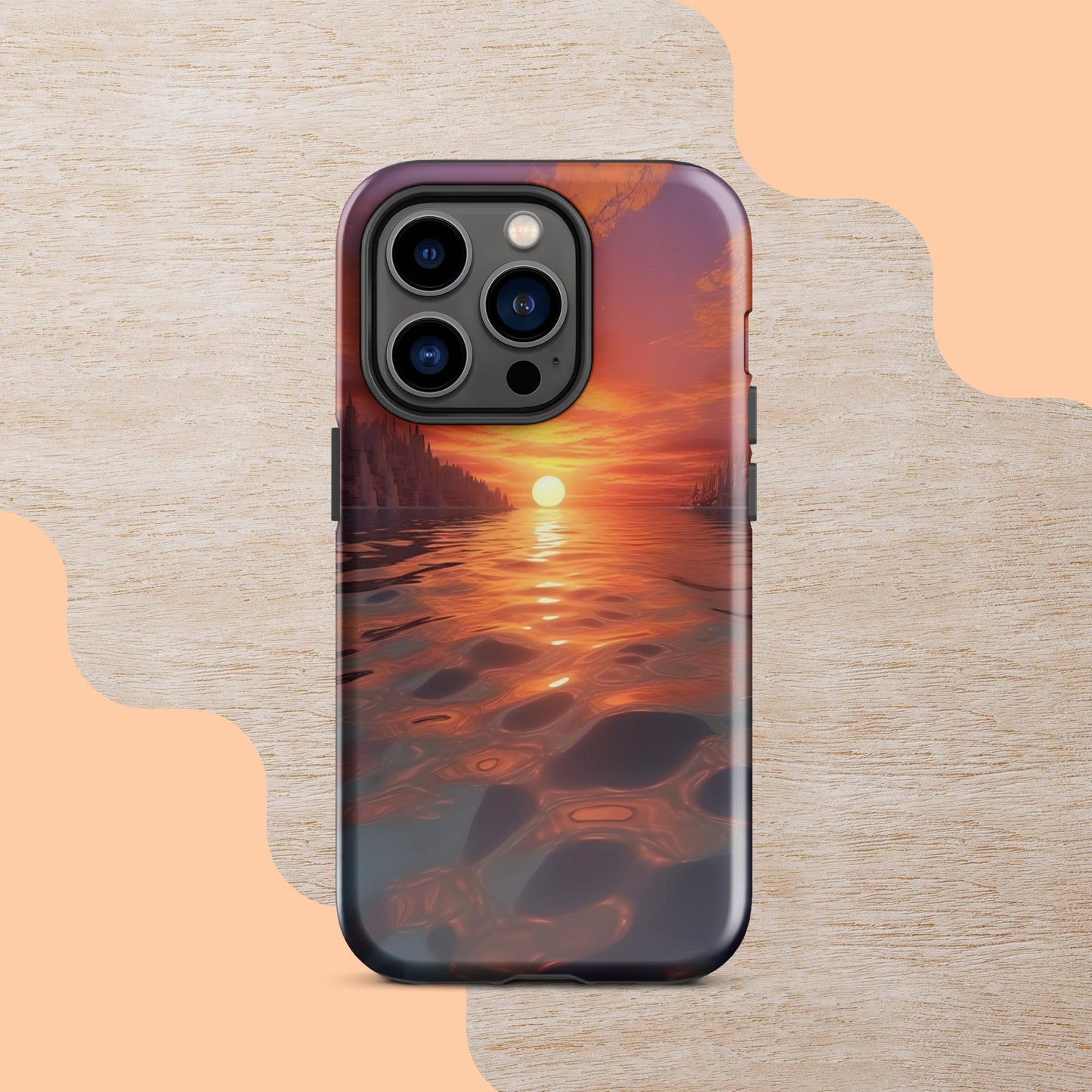 Sunset on the Water Tough Case for iPhone®