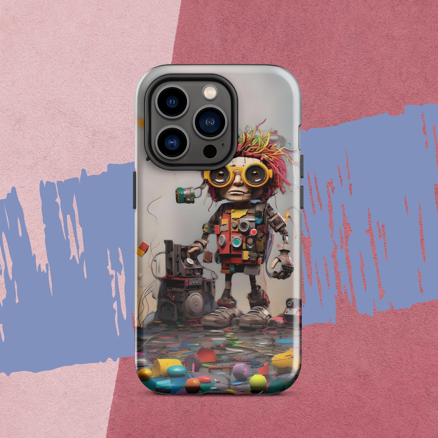 Robo-Rosie the ArtBot Tough Case for iPhone®