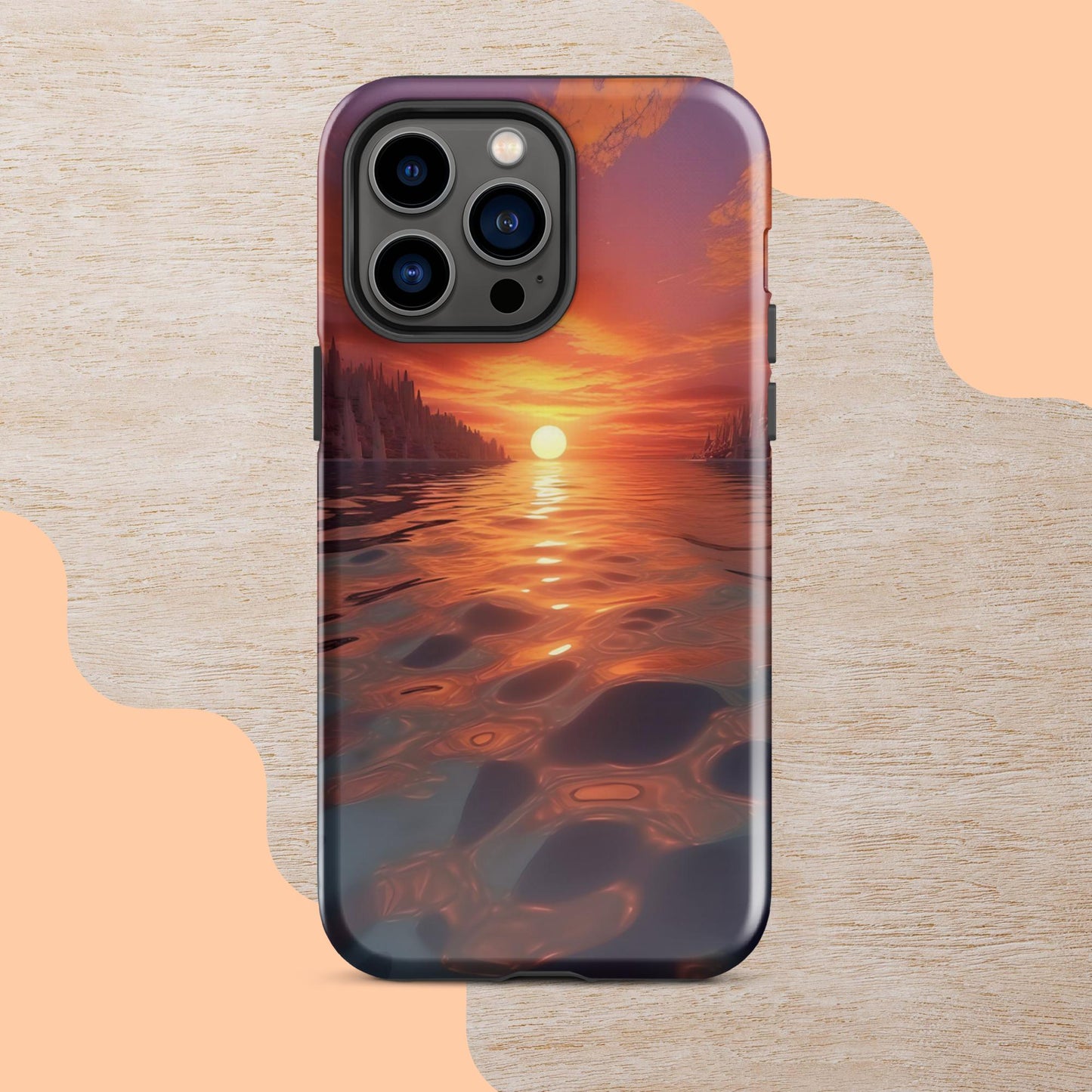 Sunset on the Water Tough Case for iPhone®