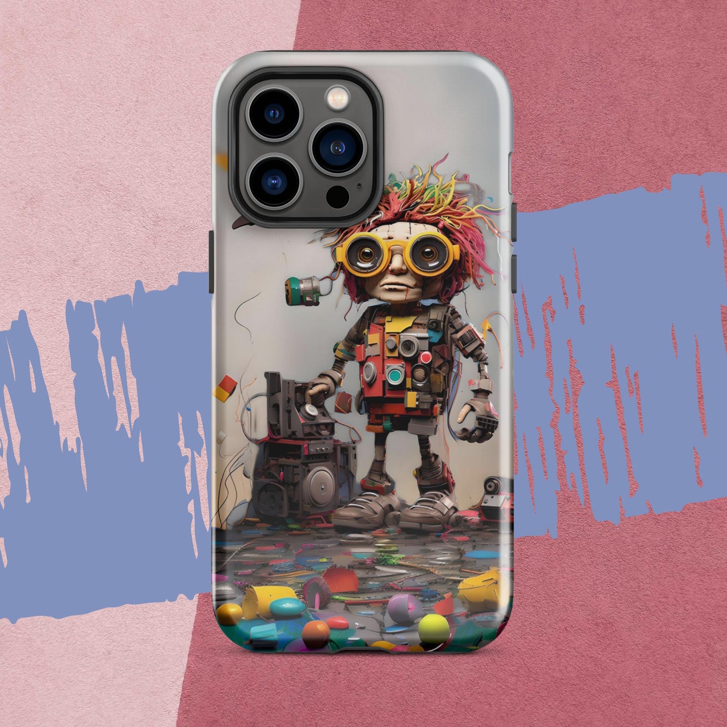 Robo-Rosie the ArtBot Tough Case for iPhone®