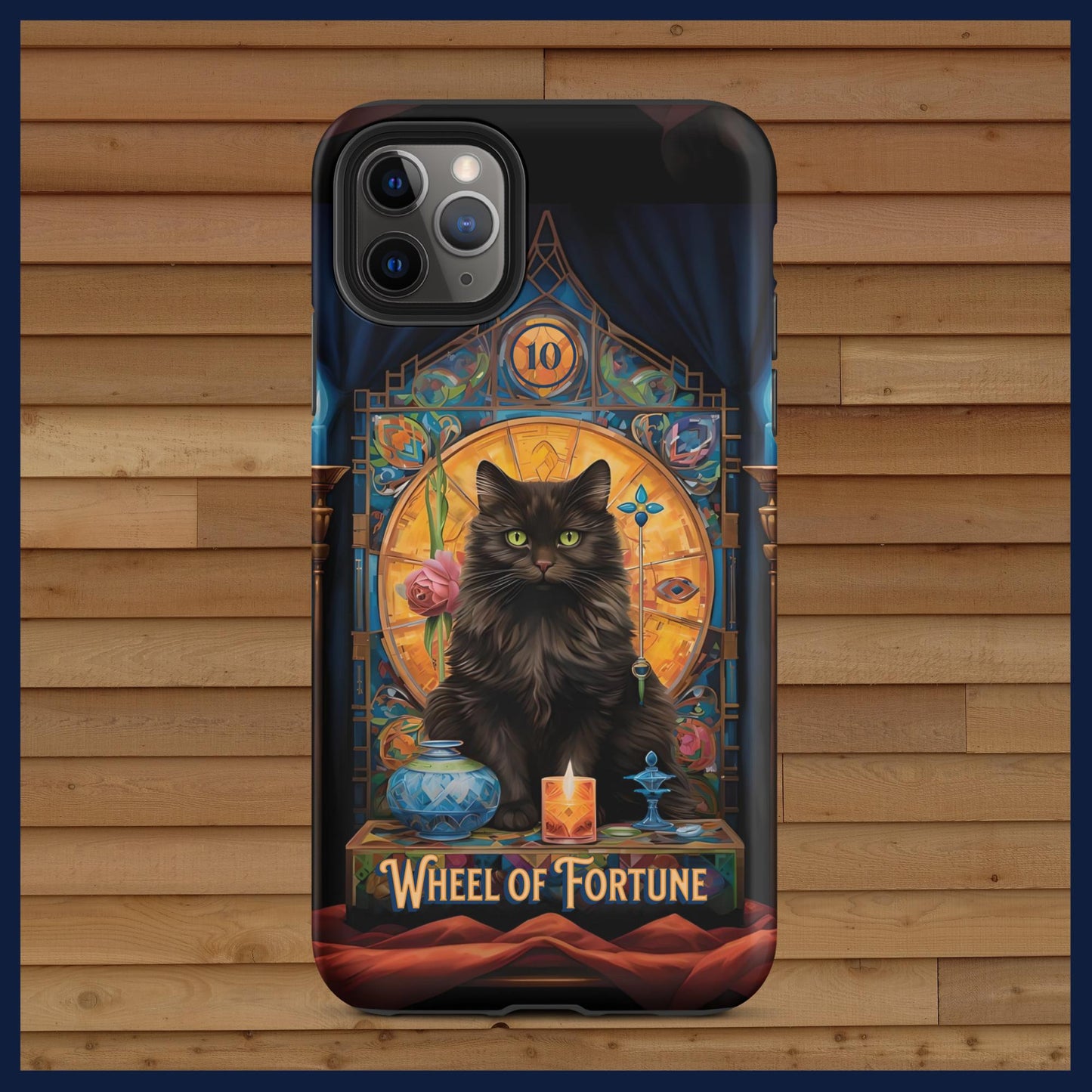 The Wheel of Fortune: Cat's Vision Tarot Card Tough Case for iPhone®