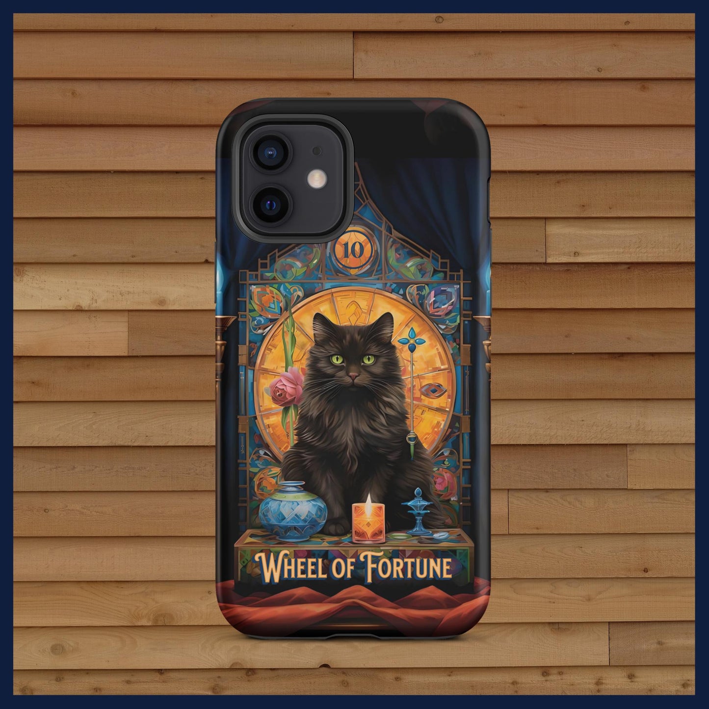 The Wheel of Fortune: Cat's Vision Tarot Card Tough Case for iPhone®