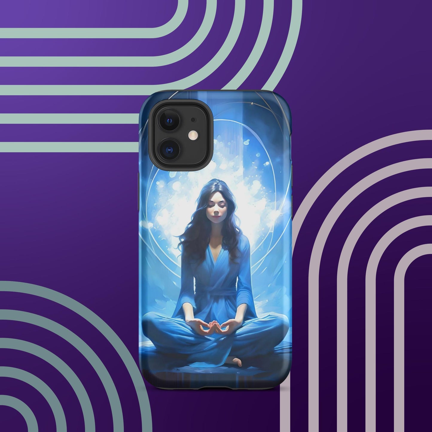 Serene Meditation Tough Case for iPhone®