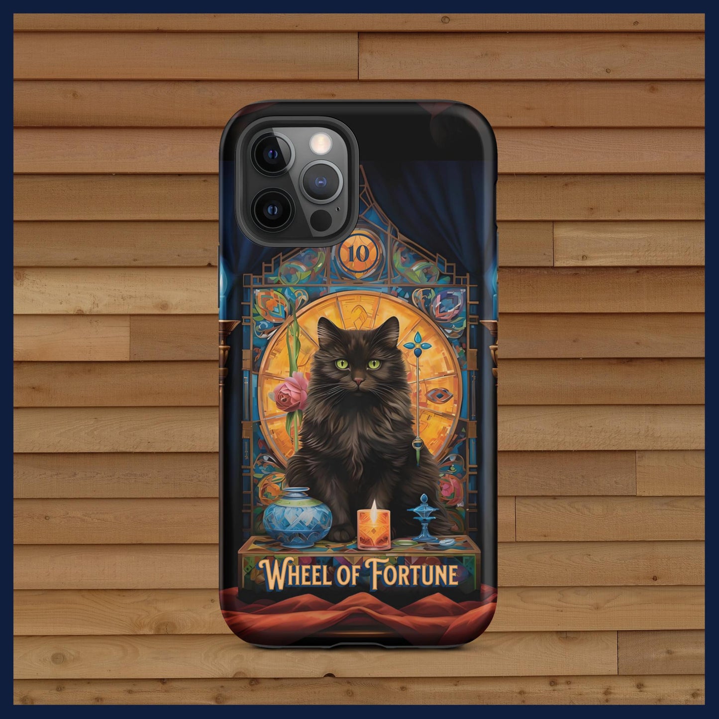 The Wheel of Fortune: Cat's Vision Tarot Card Tough Case for iPhone®