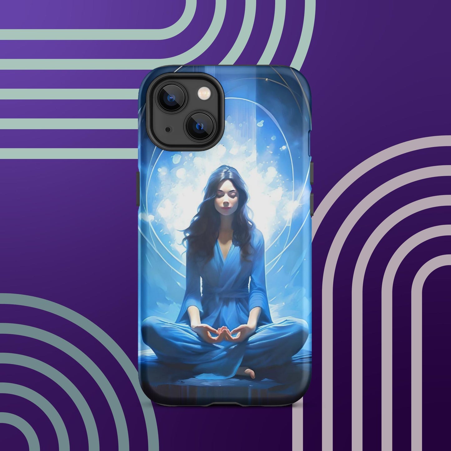 Serene Meditation Tough Case for iPhone®