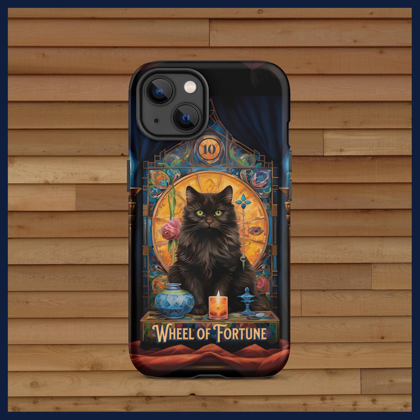 The Wheel of Fortune: Cat's Vision Tarot Card Tough Case for iPhone®