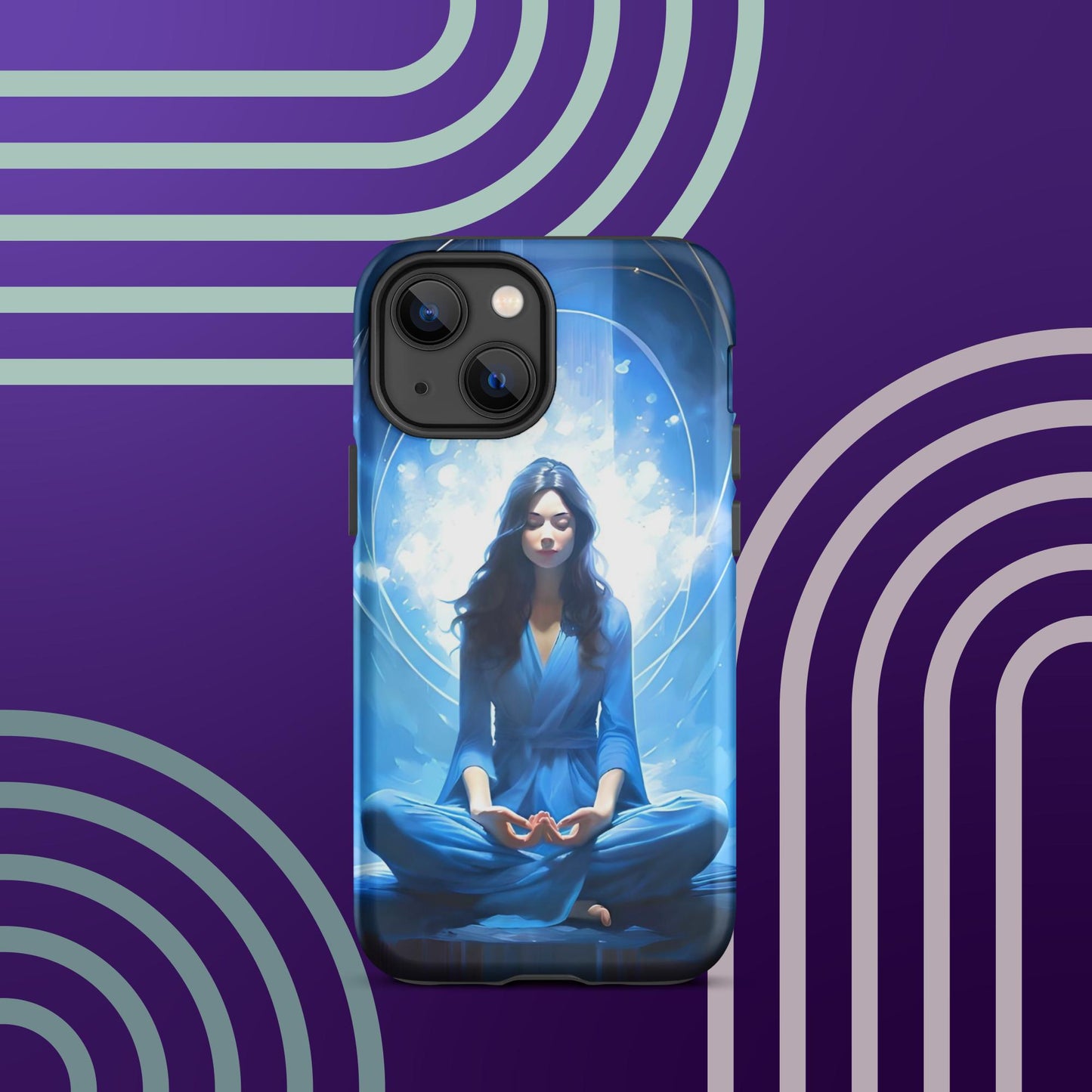 Serene Meditation Tough Case for iPhone®