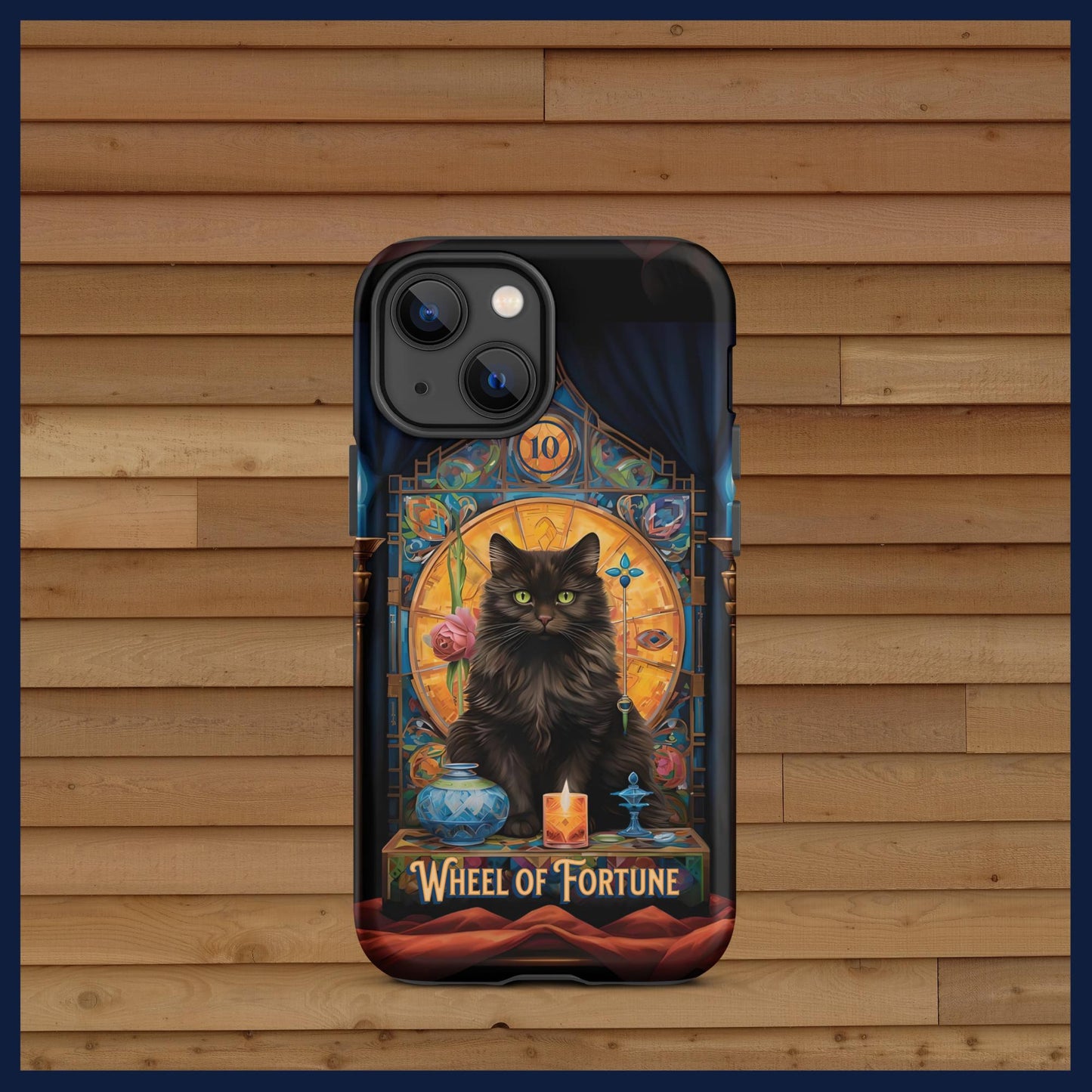 The Wheel of Fortune: Cat's Vision Tarot Card Tough Case for iPhone®