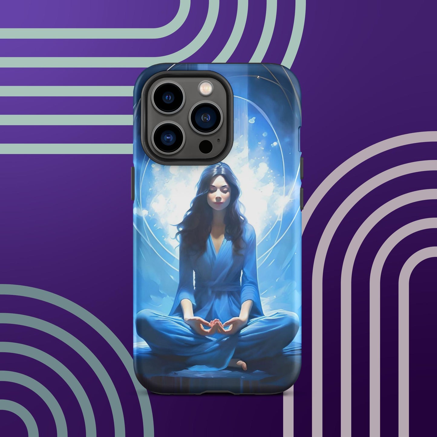 Serene Meditation Tough Case for iPhone®