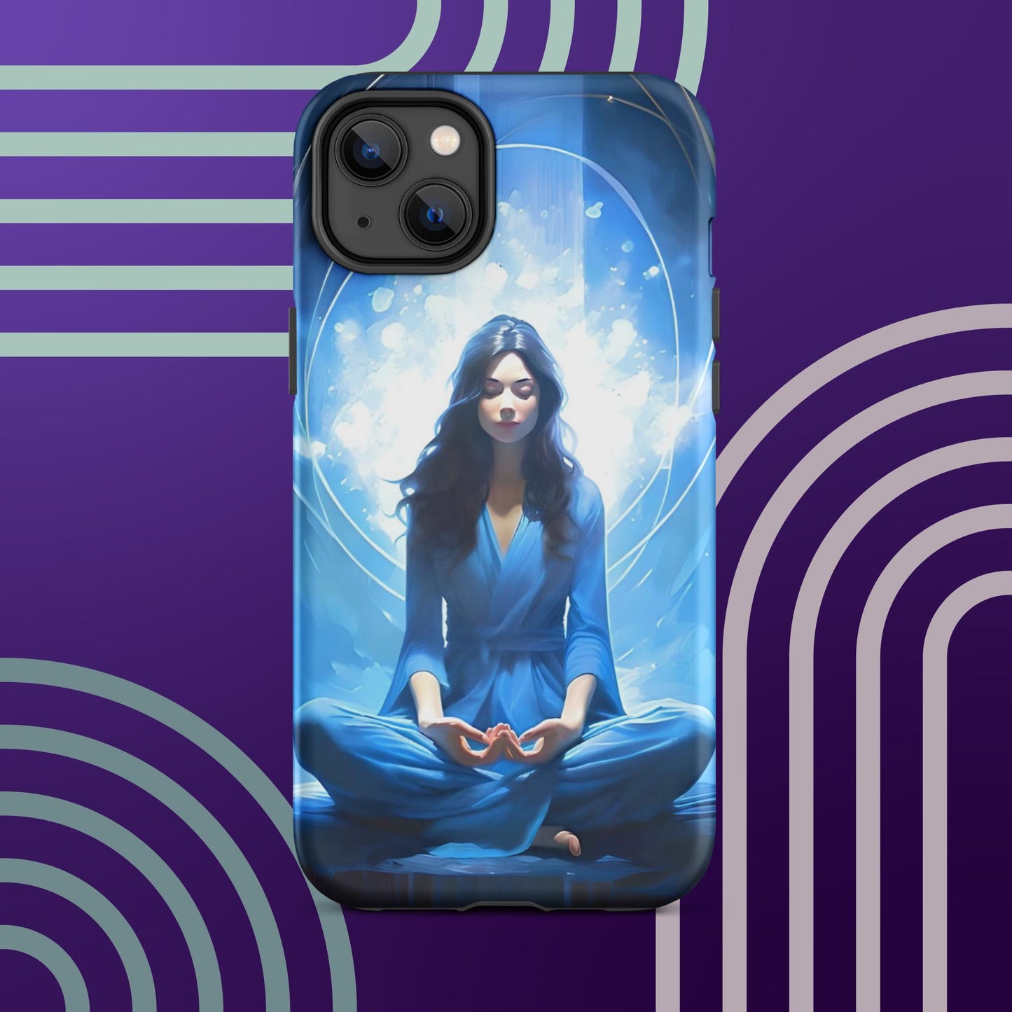 Serene Meditation Tough Case for iPhone®