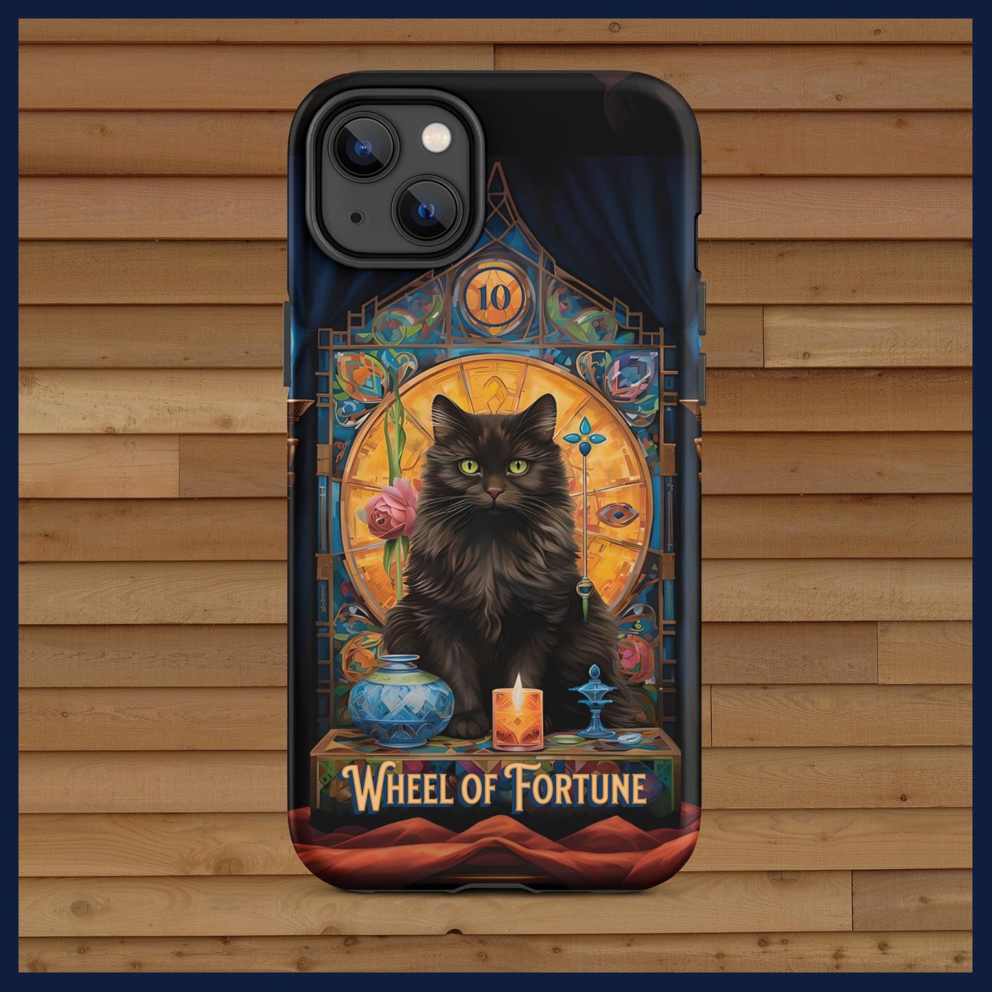 The Wheel of Fortune: Cat's Vision Tarot Card Tough Case for iPhone®