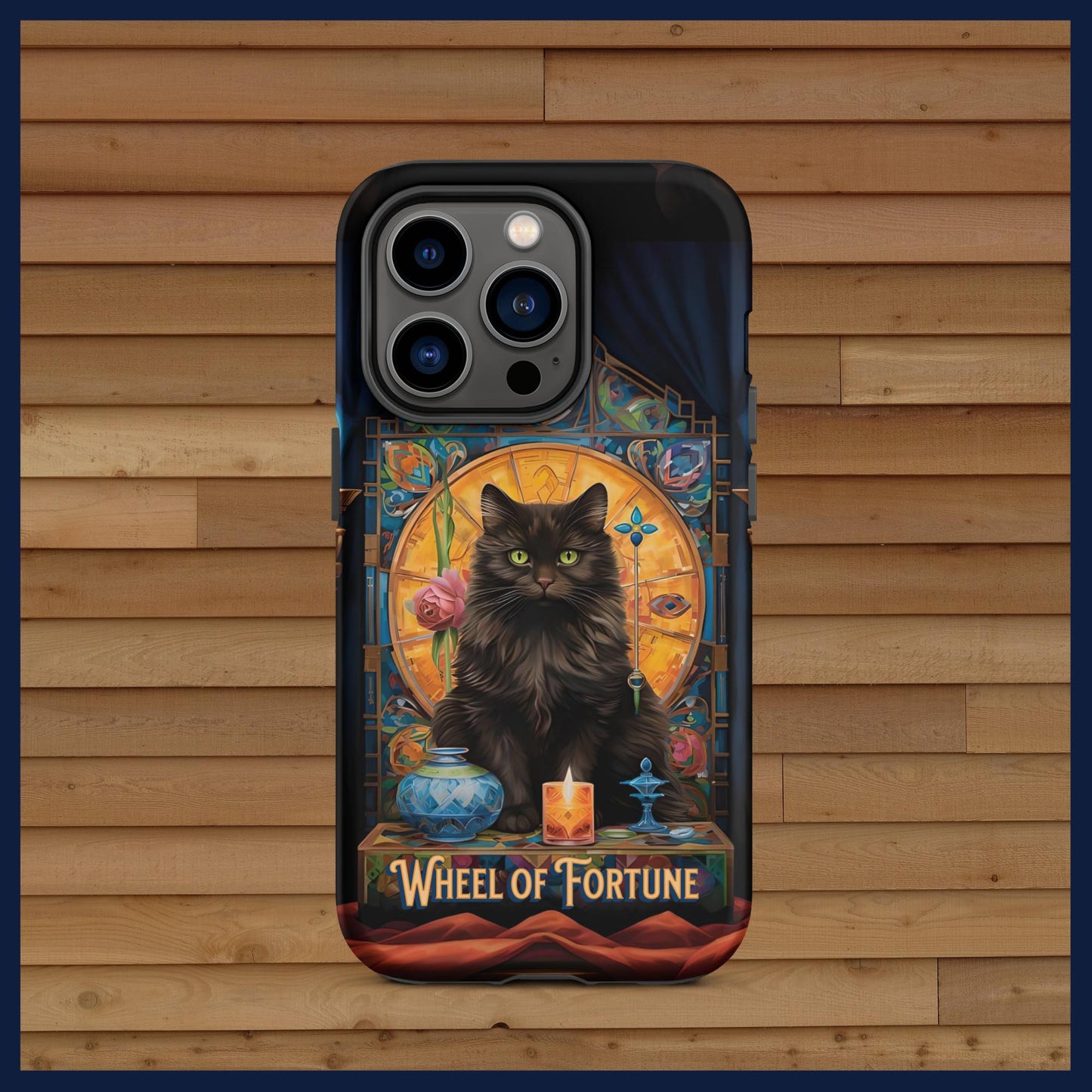 The Wheel of Fortune: Cat's Vision Tarot Card Tough Case for iPhone®
