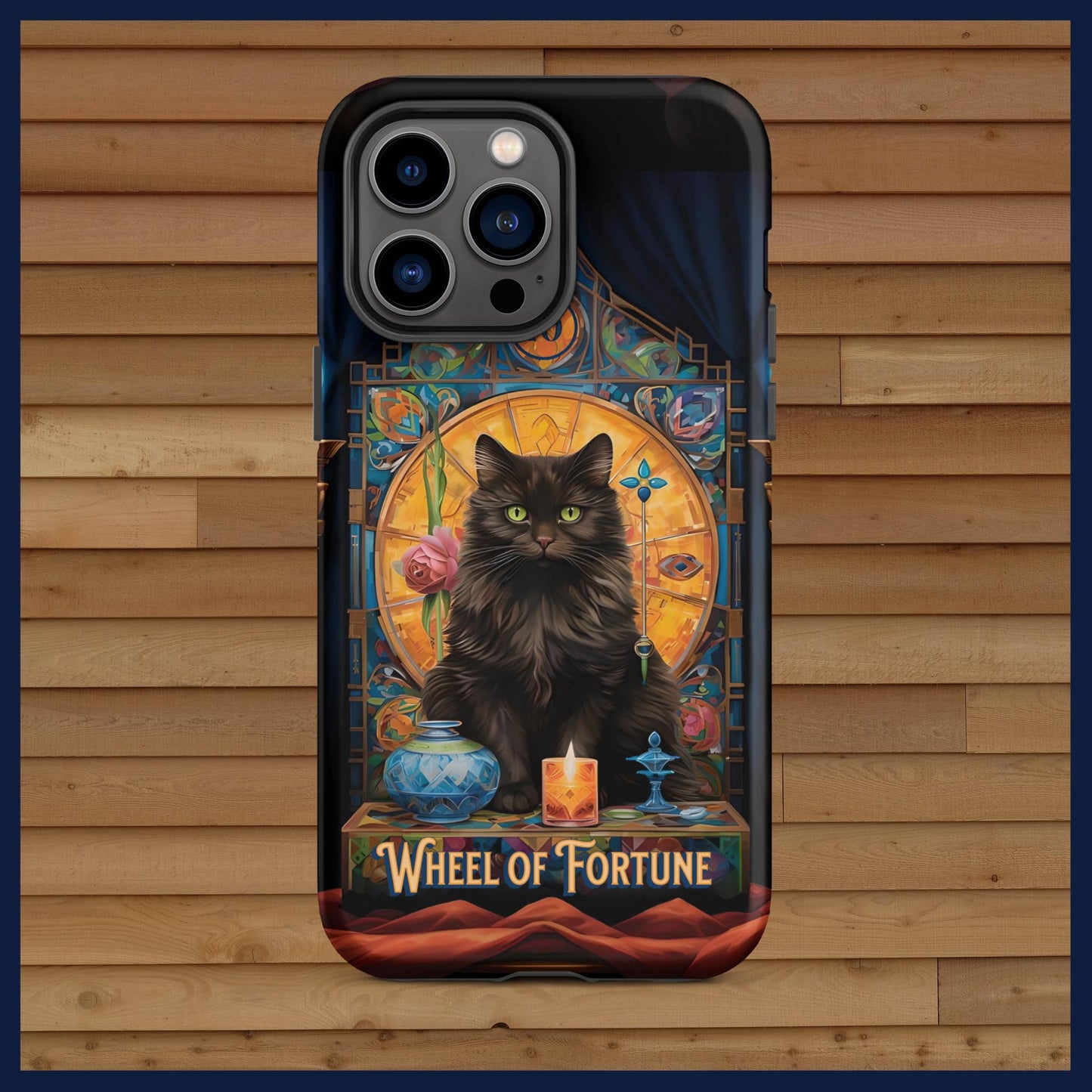 The Wheel of Fortune: Cat's Vision Tarot Card Tough Case for iPhone®