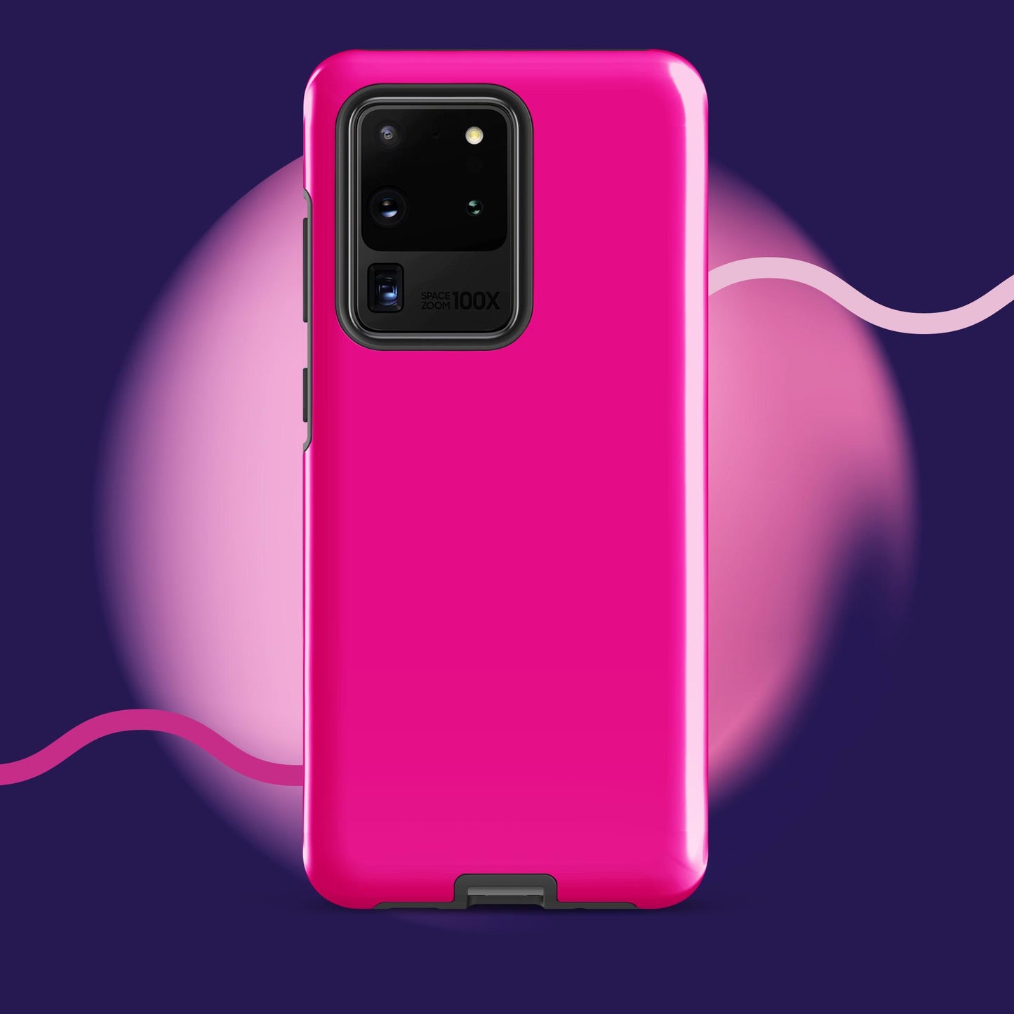 Hot Pink Tough Case for Samsung®
