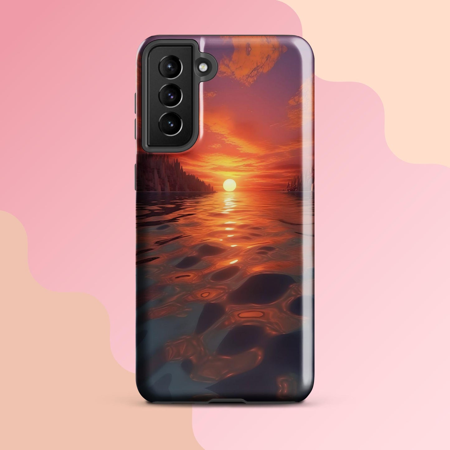 Sunset on the Water Tough case for Samsung®