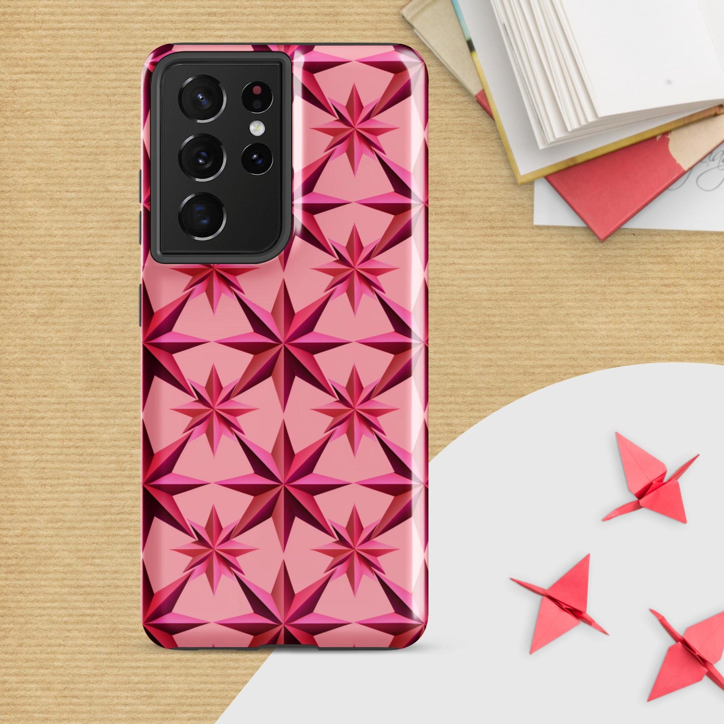 Pink Stars Tough case for Samsung®