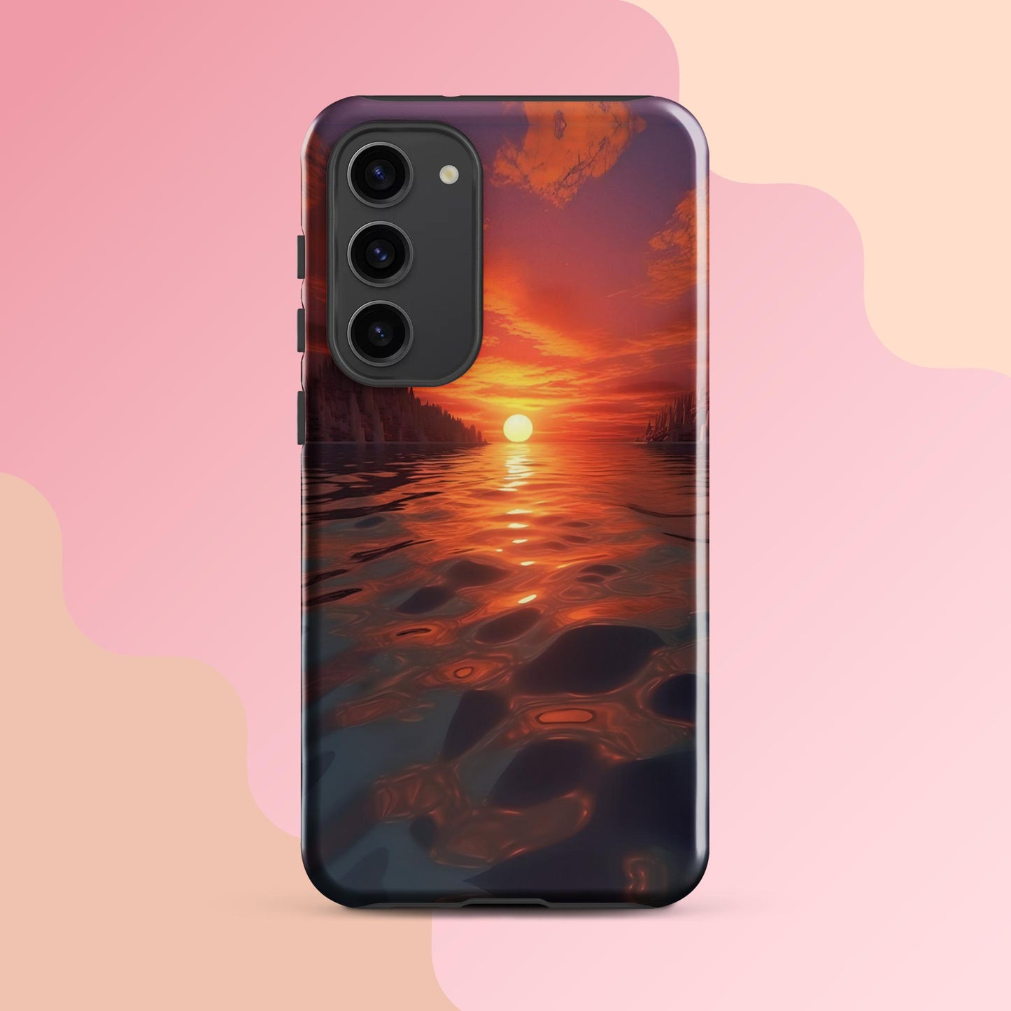 Sunset on the Water Tough case for Samsung®