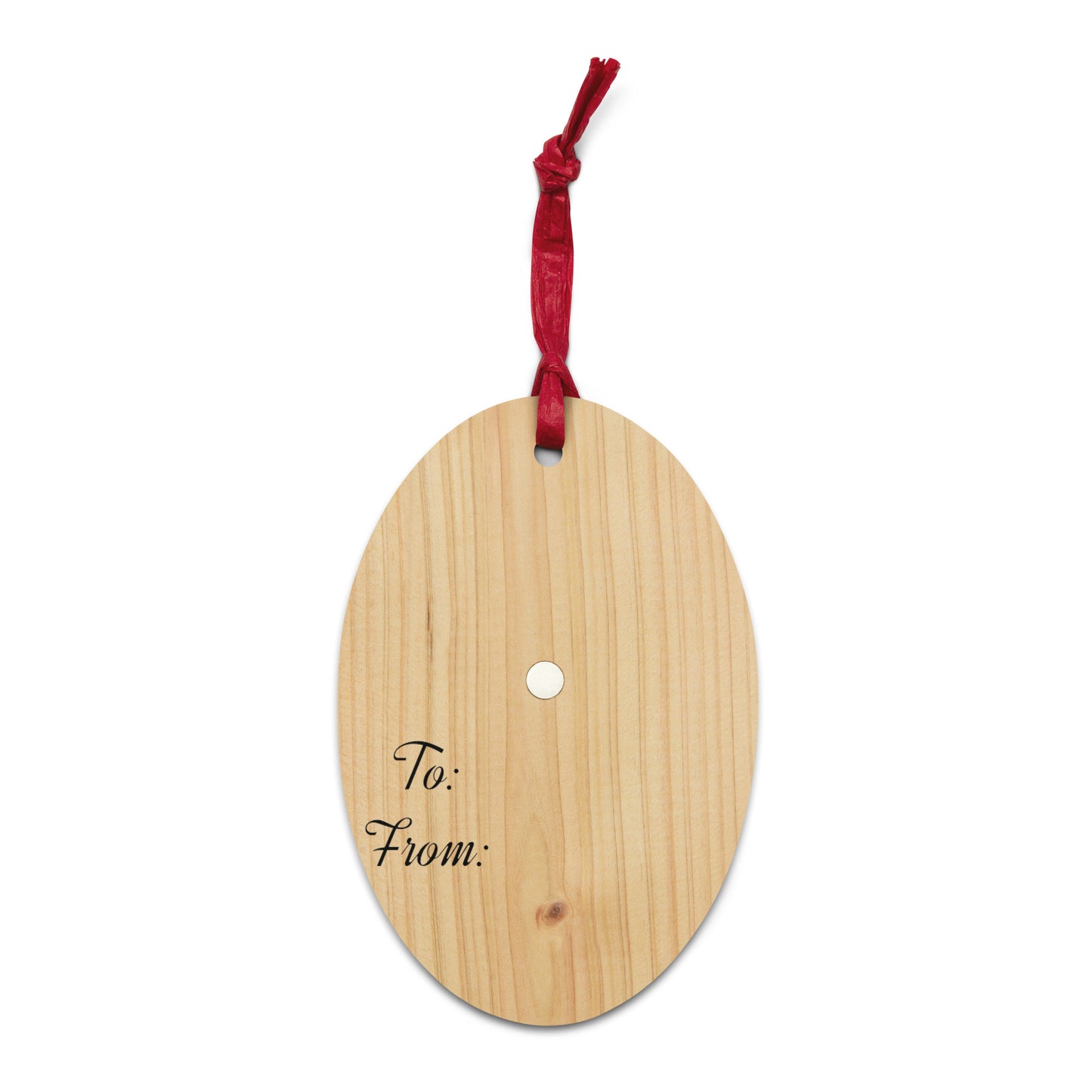 Teddy Bear Holiday Wooden Ornaments - Gift Tags - Magnets