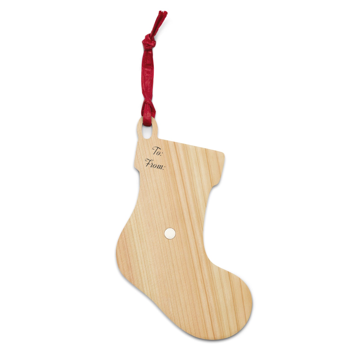 Teddy Bear Holiday Wooden Ornaments - Gift Tags - Magnets