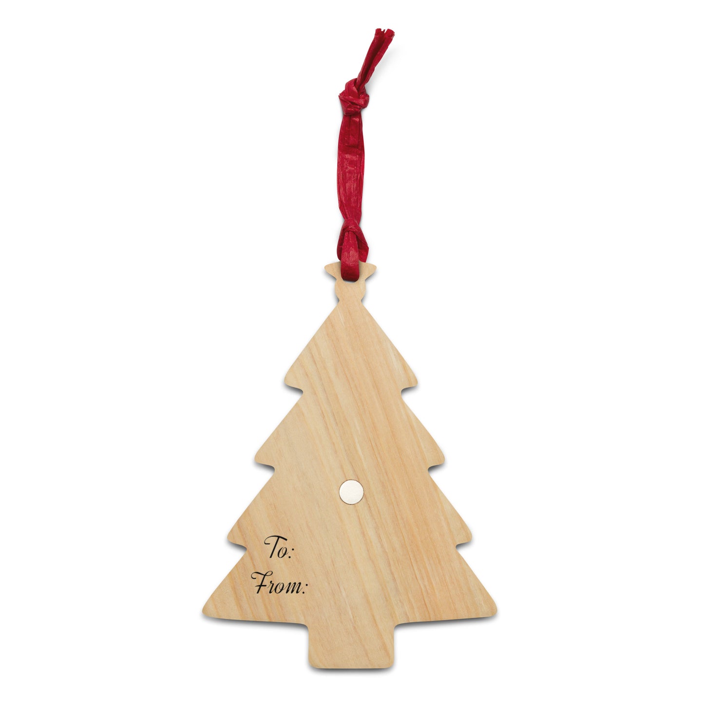 Teddy Bear Holiday Wooden Ornaments - Gift Tags - Magnets