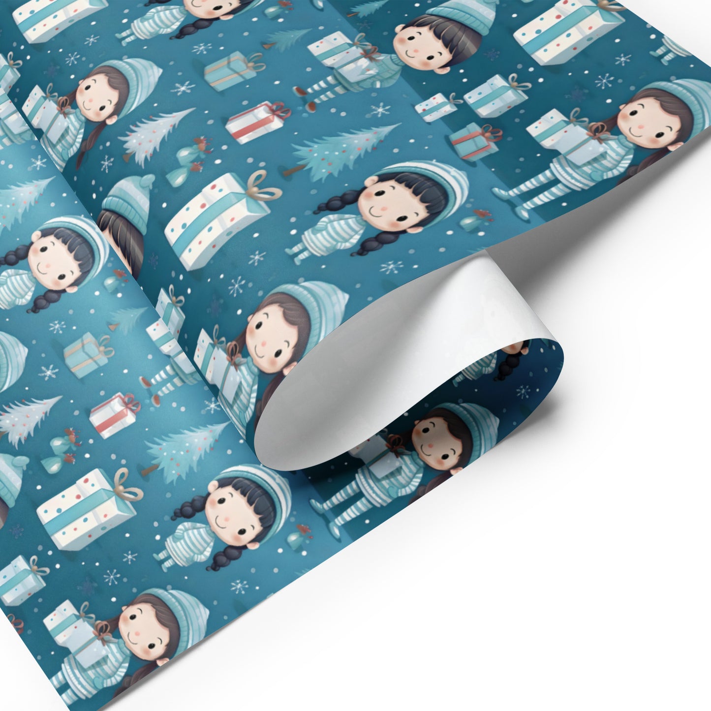 Matching Pajamas Wrapping Paper Sheets