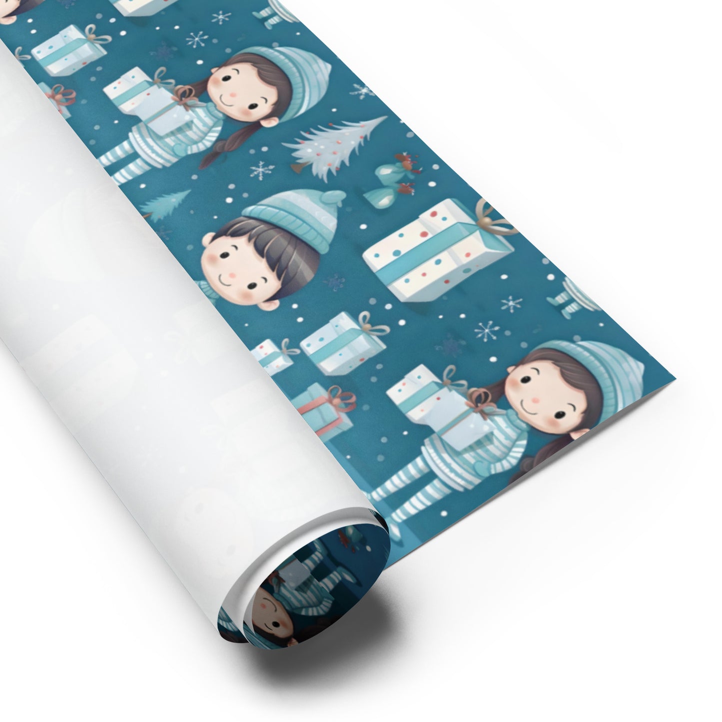 Matching Pajamas Wrapping Paper Sheets